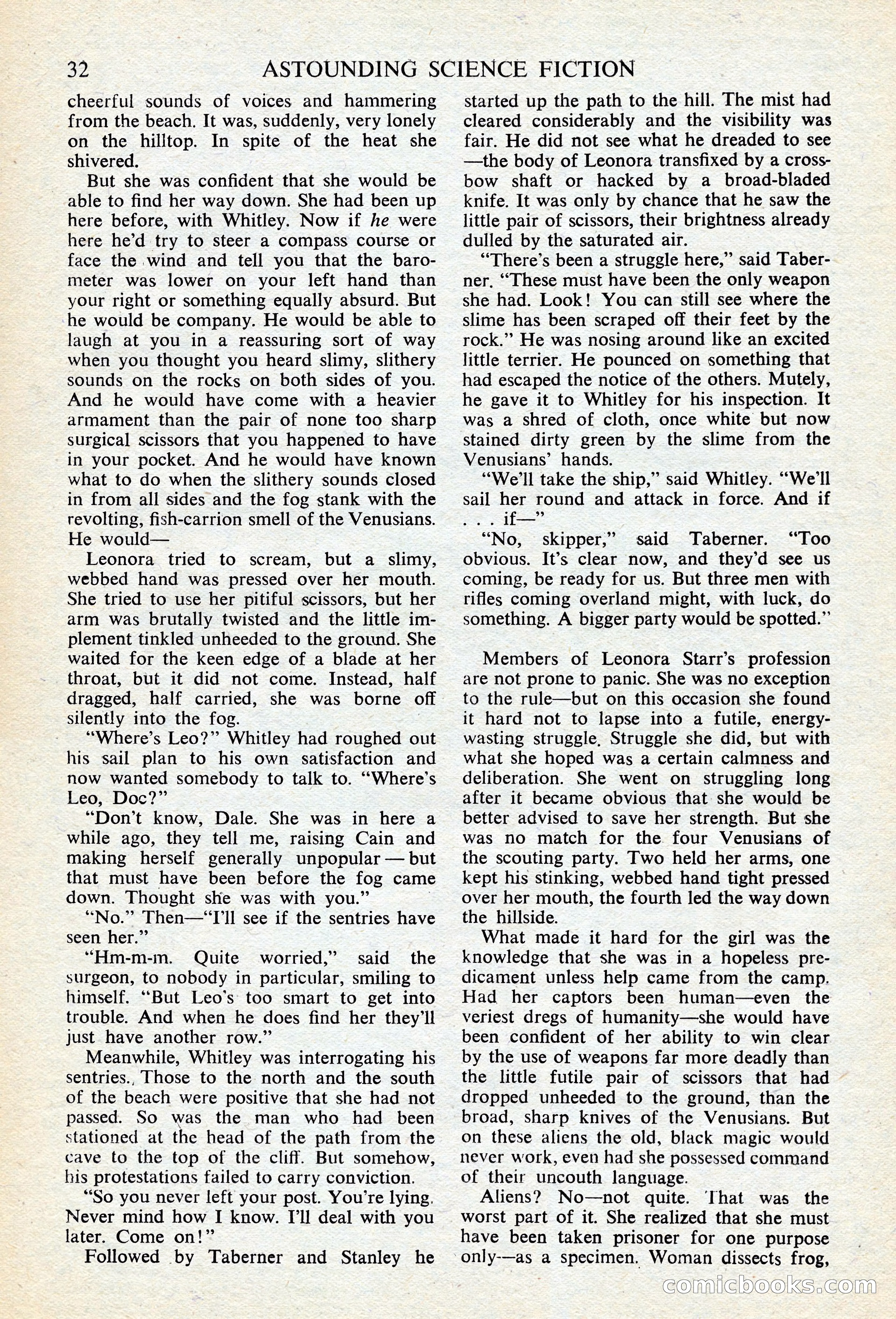 Astounding Science Fiction (British edition) — page 34 of 68