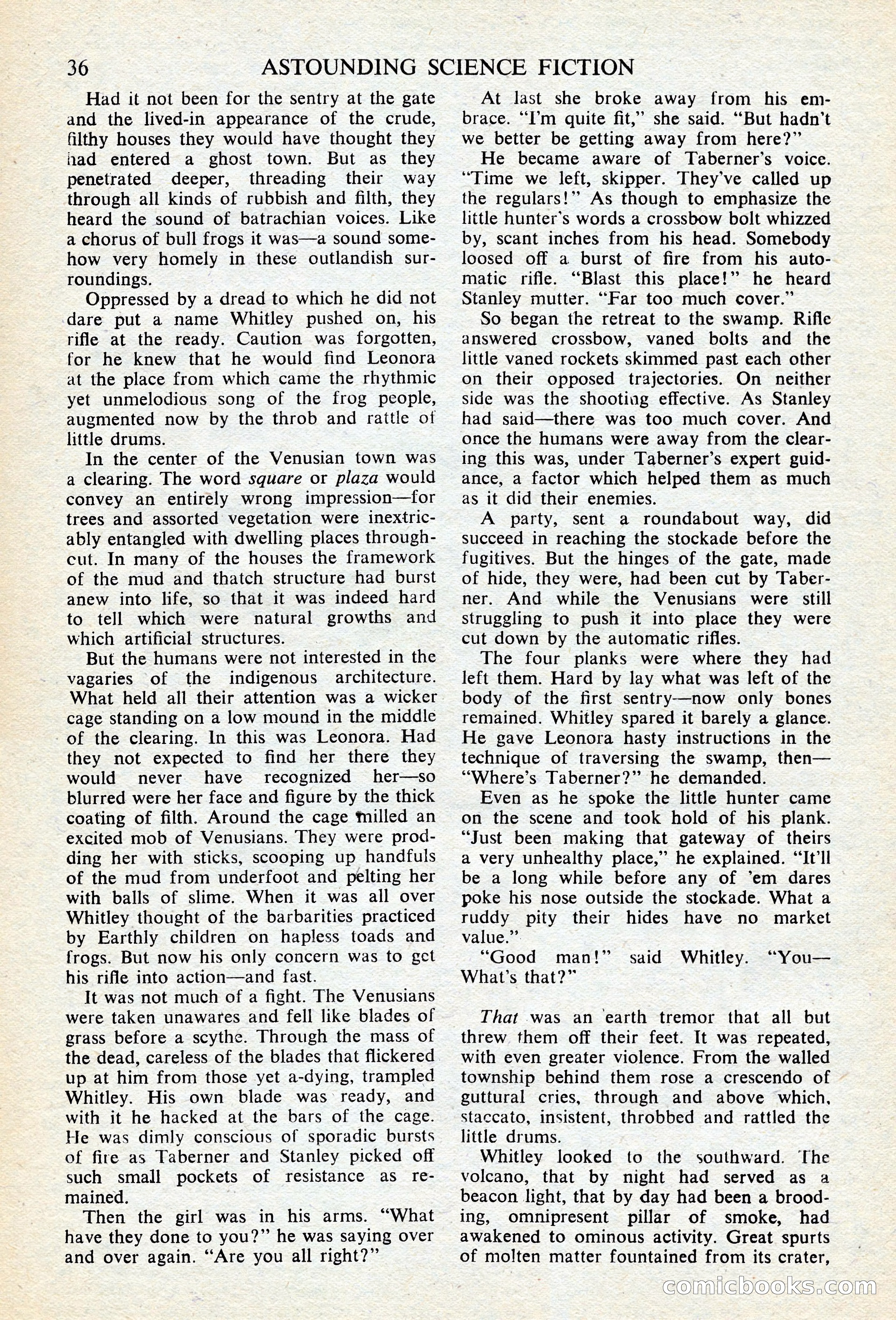 Astounding Science Fiction (British edition) — page 38 of 68