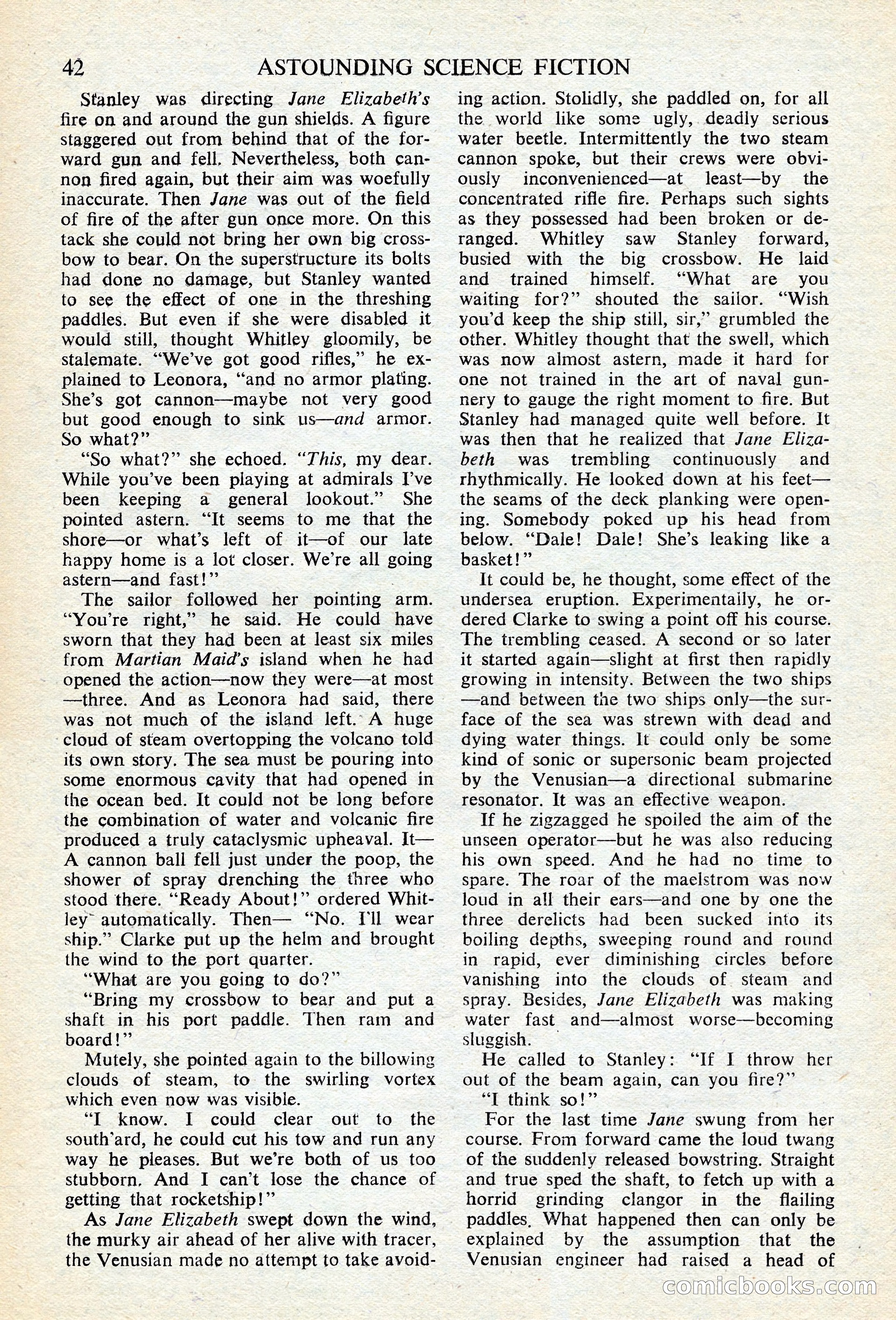 Astounding Science Fiction (British edition) — page 44 of 68