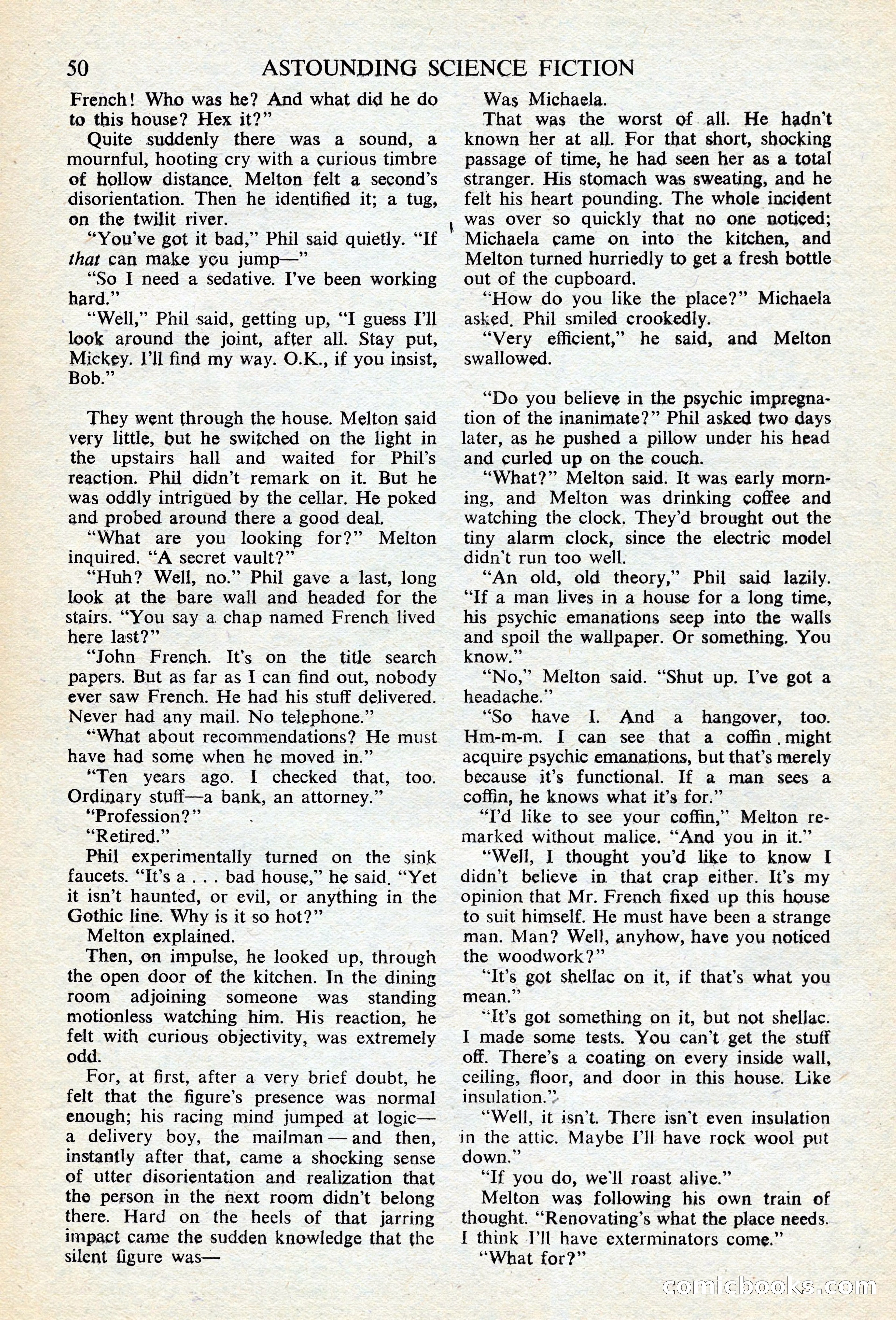 Astounding Science Fiction (British edition) — page 52 of 68