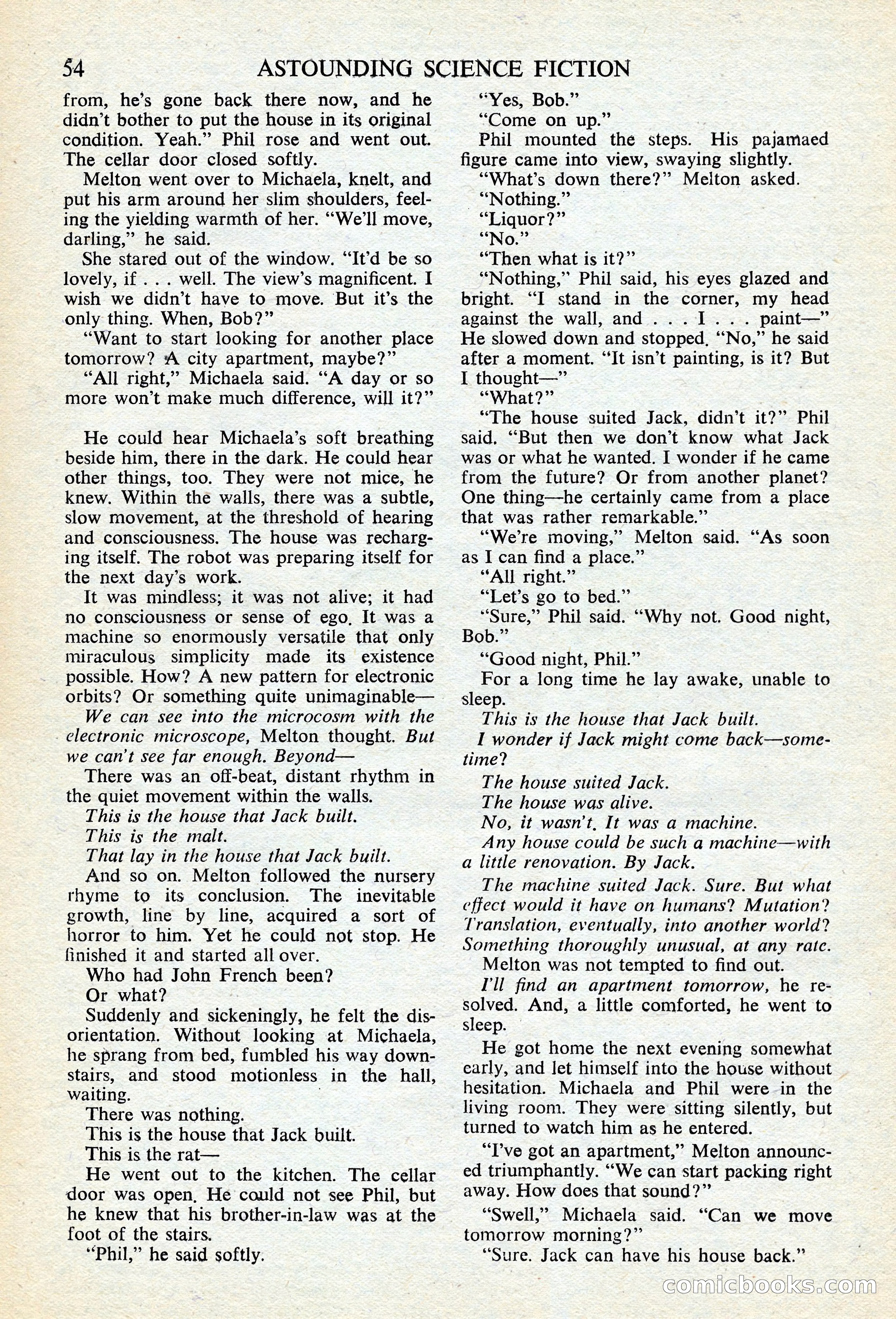 Astounding Science Fiction (British edition) — page 56 of 68