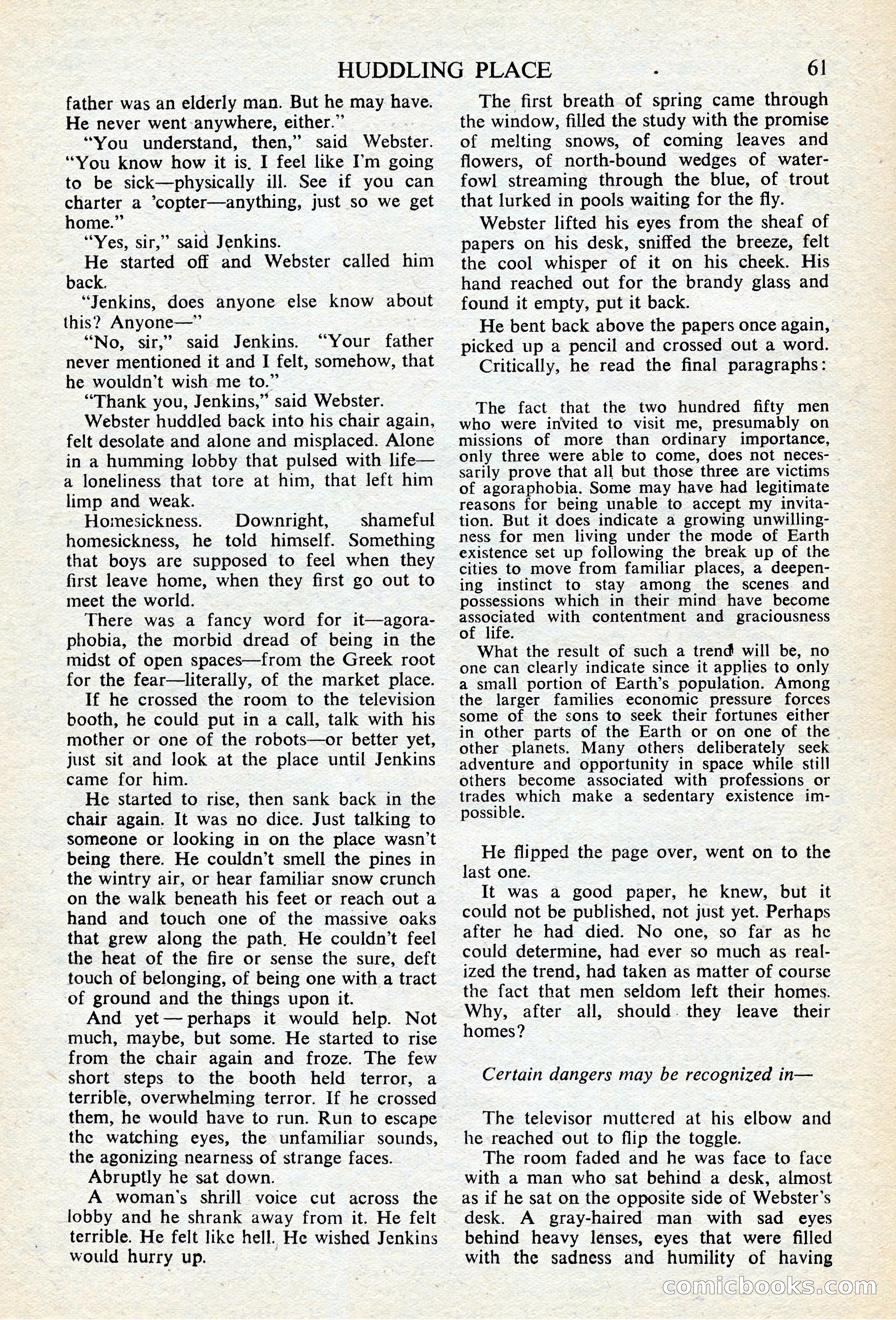 Astounding Science Fiction (British edition) — page 63 of 68