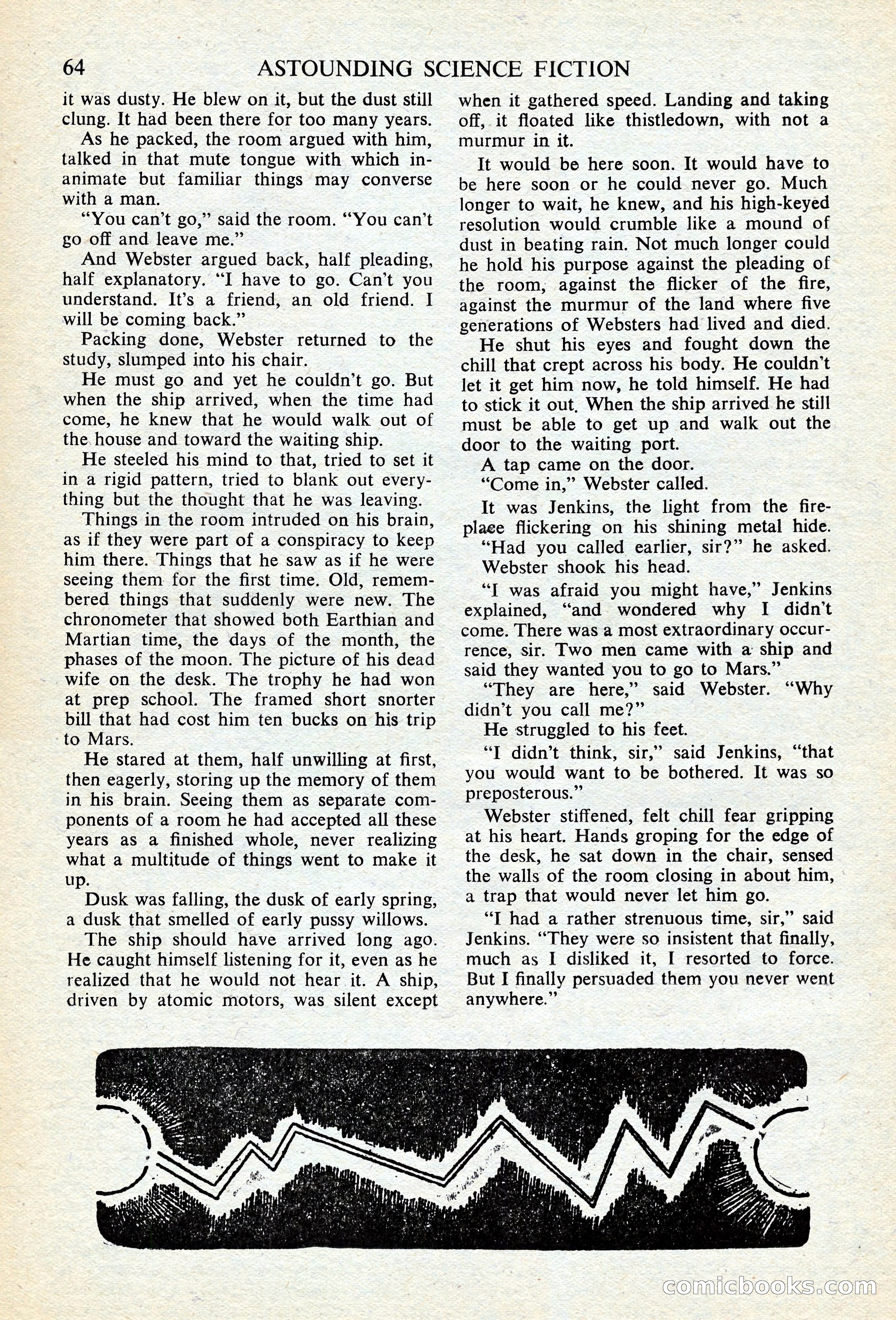 Astounding Science Fiction (British edition) — page 66 of 68
