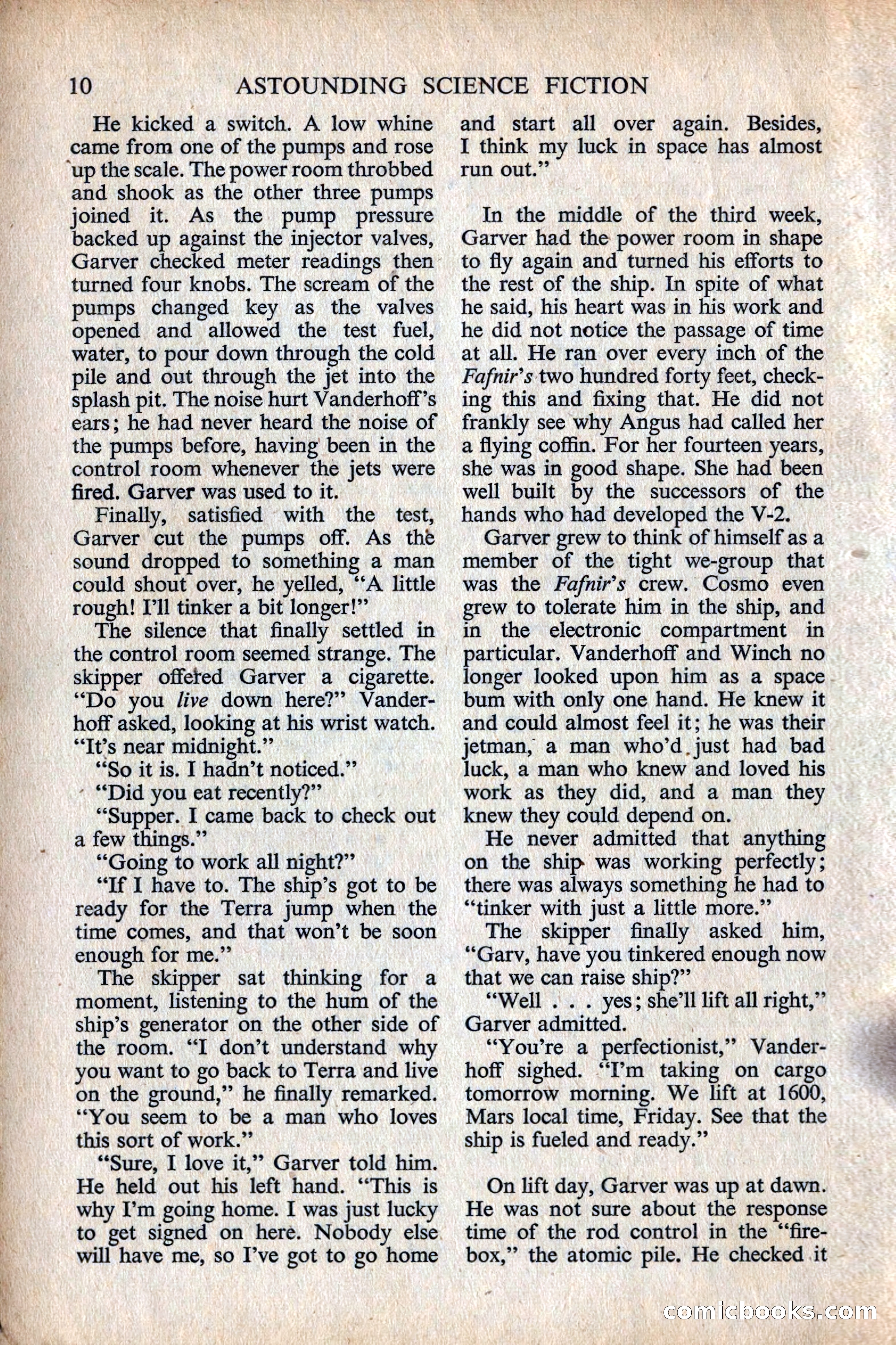 Astounding Science Fiction, British Edition — page 12 of 132