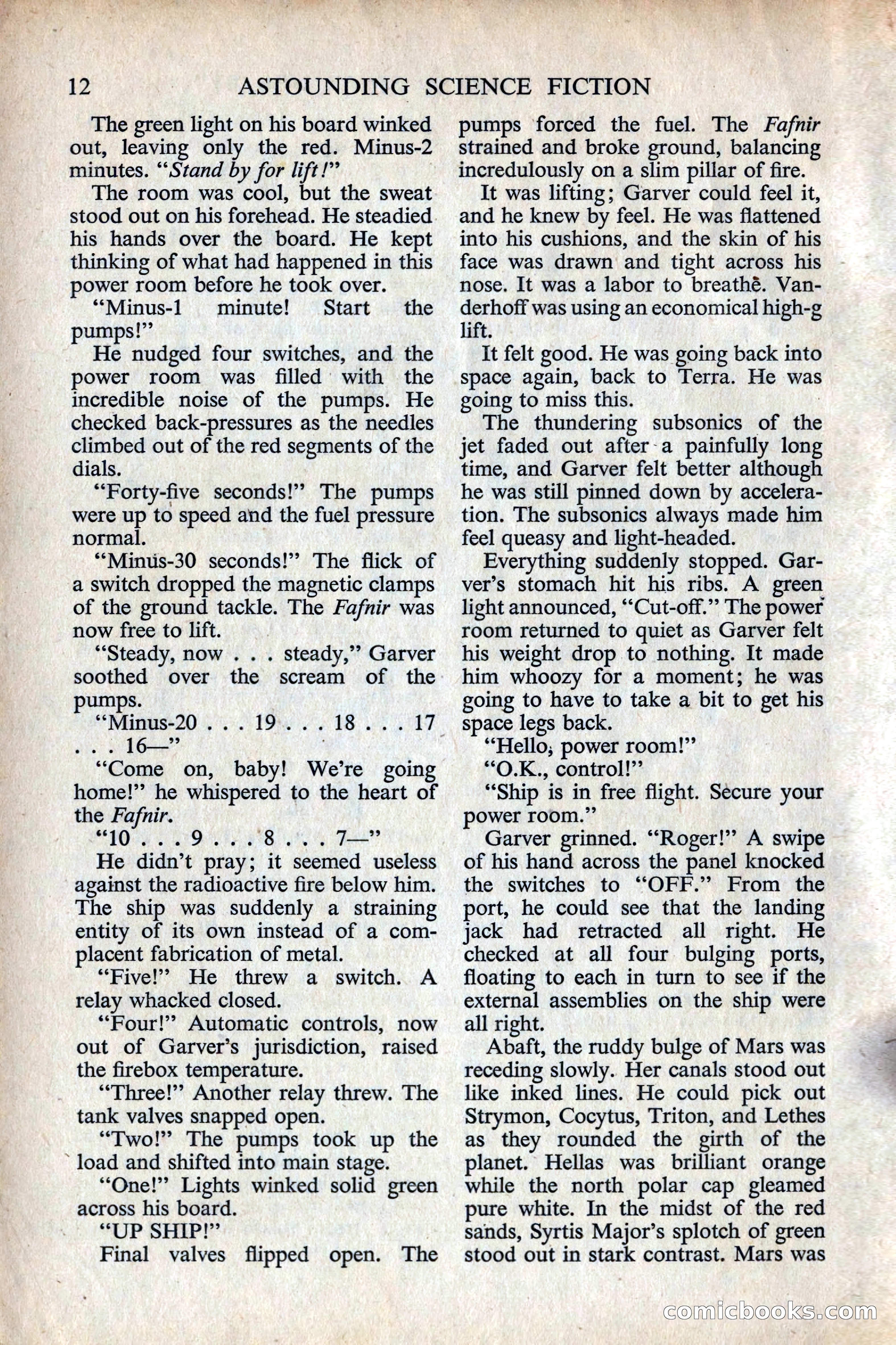 Astounding Science Fiction, British Edition — page 14 of 132