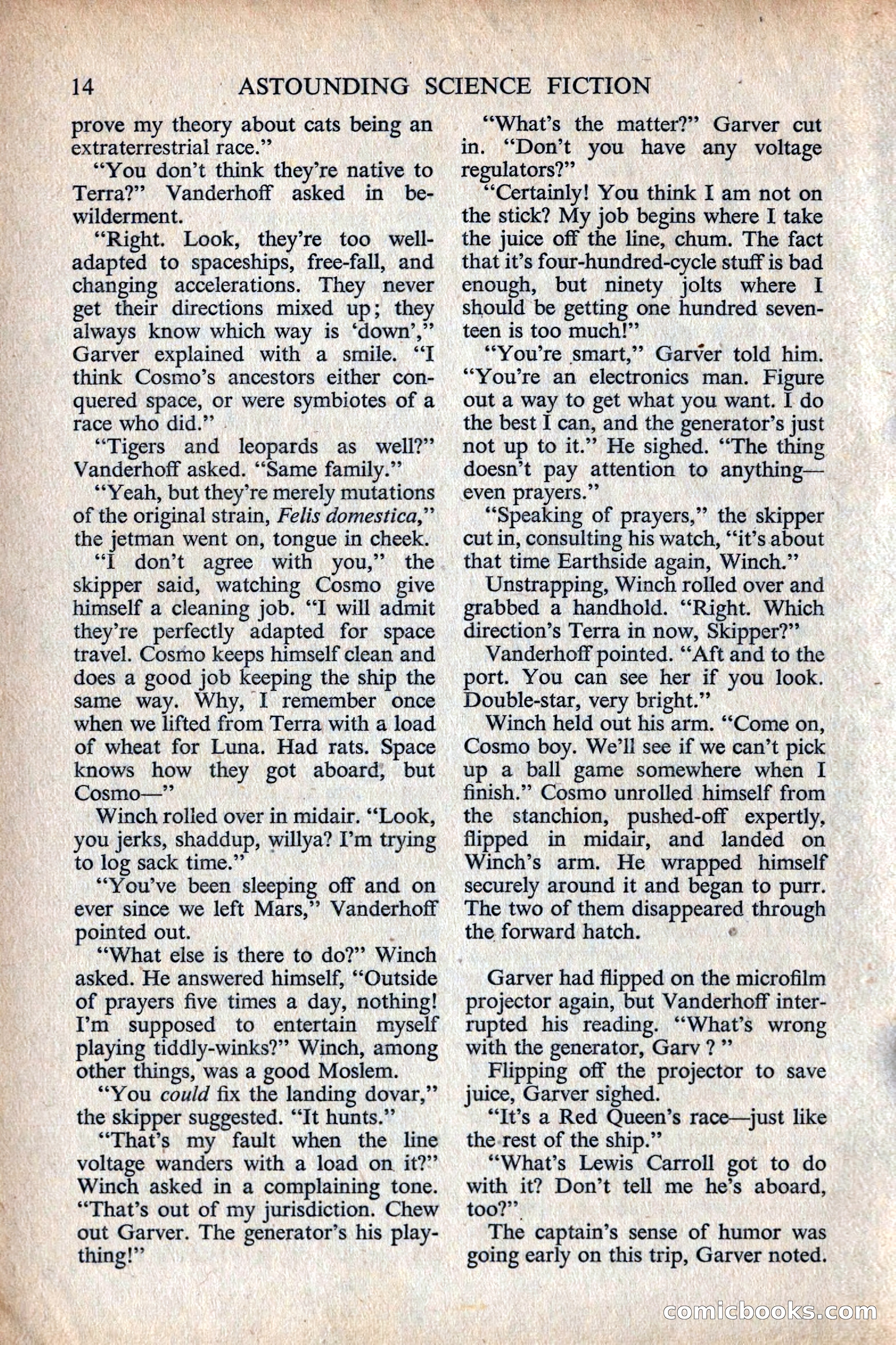Astounding Science Fiction, British Edition — page 16 of 132