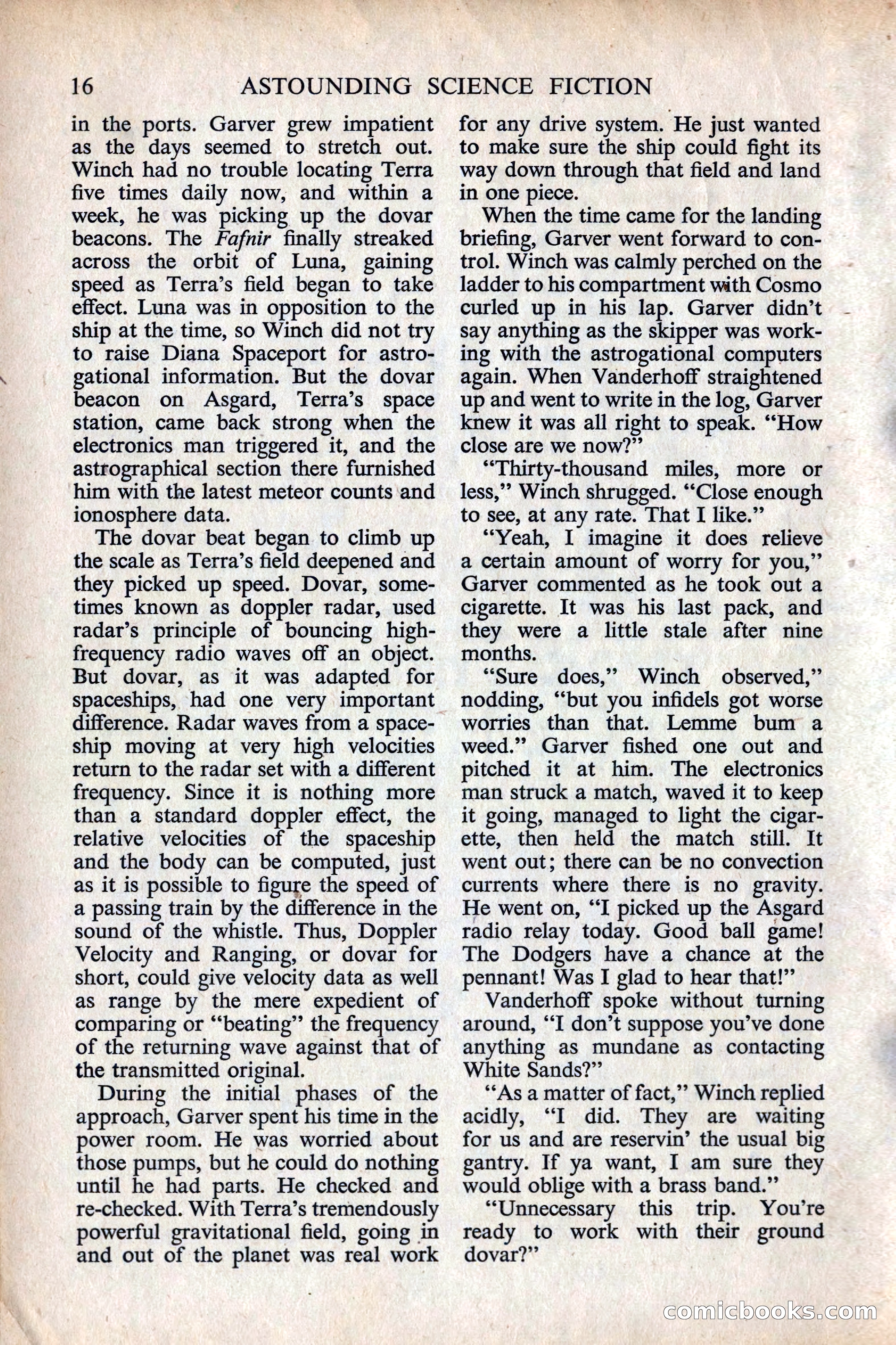 Astounding Science Fiction, British Edition — page 18 of 132