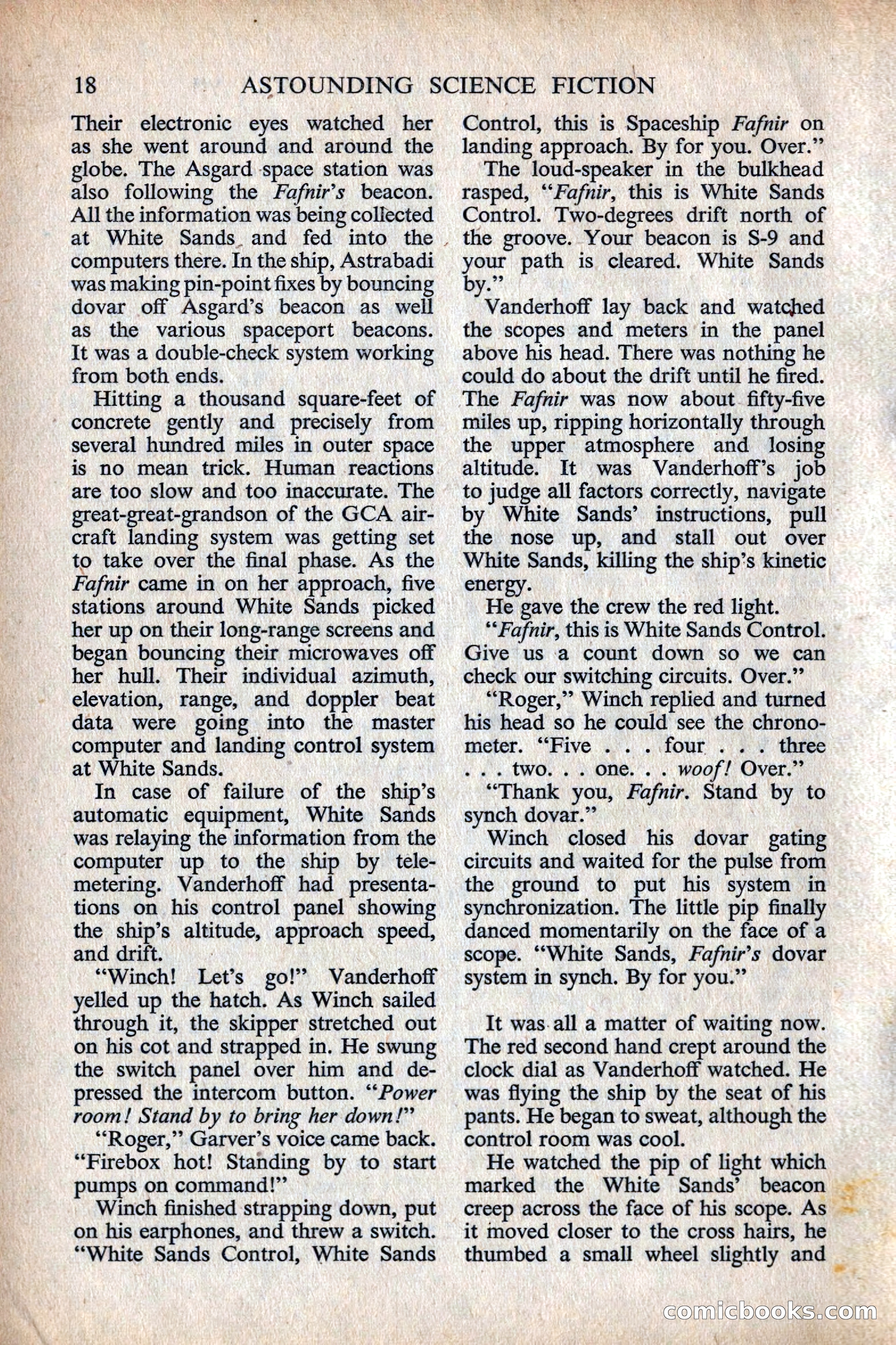 Astounding Science Fiction, British Edition — page 20 of 132