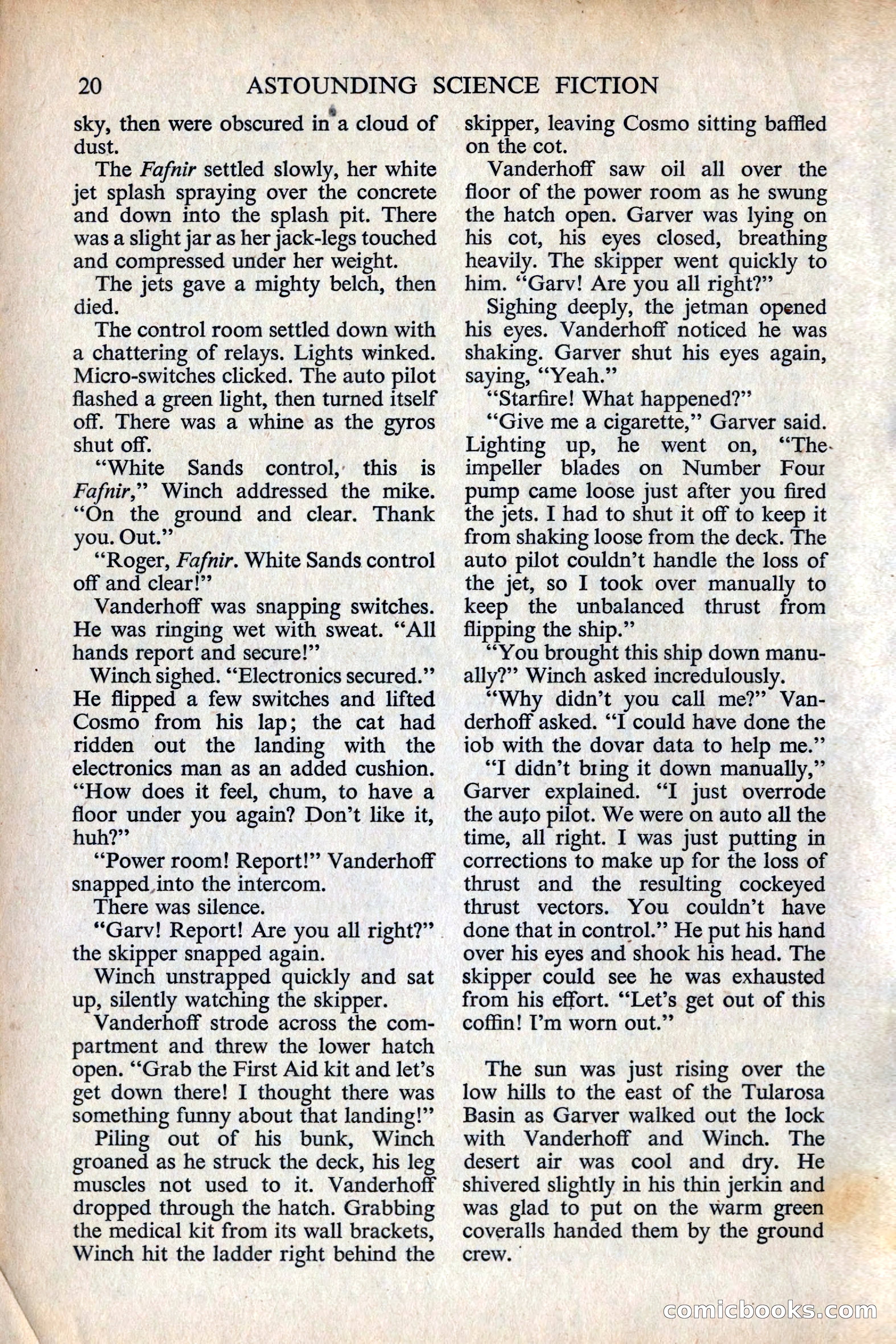 Astounding Science Fiction, British Edition — page 22 of 132