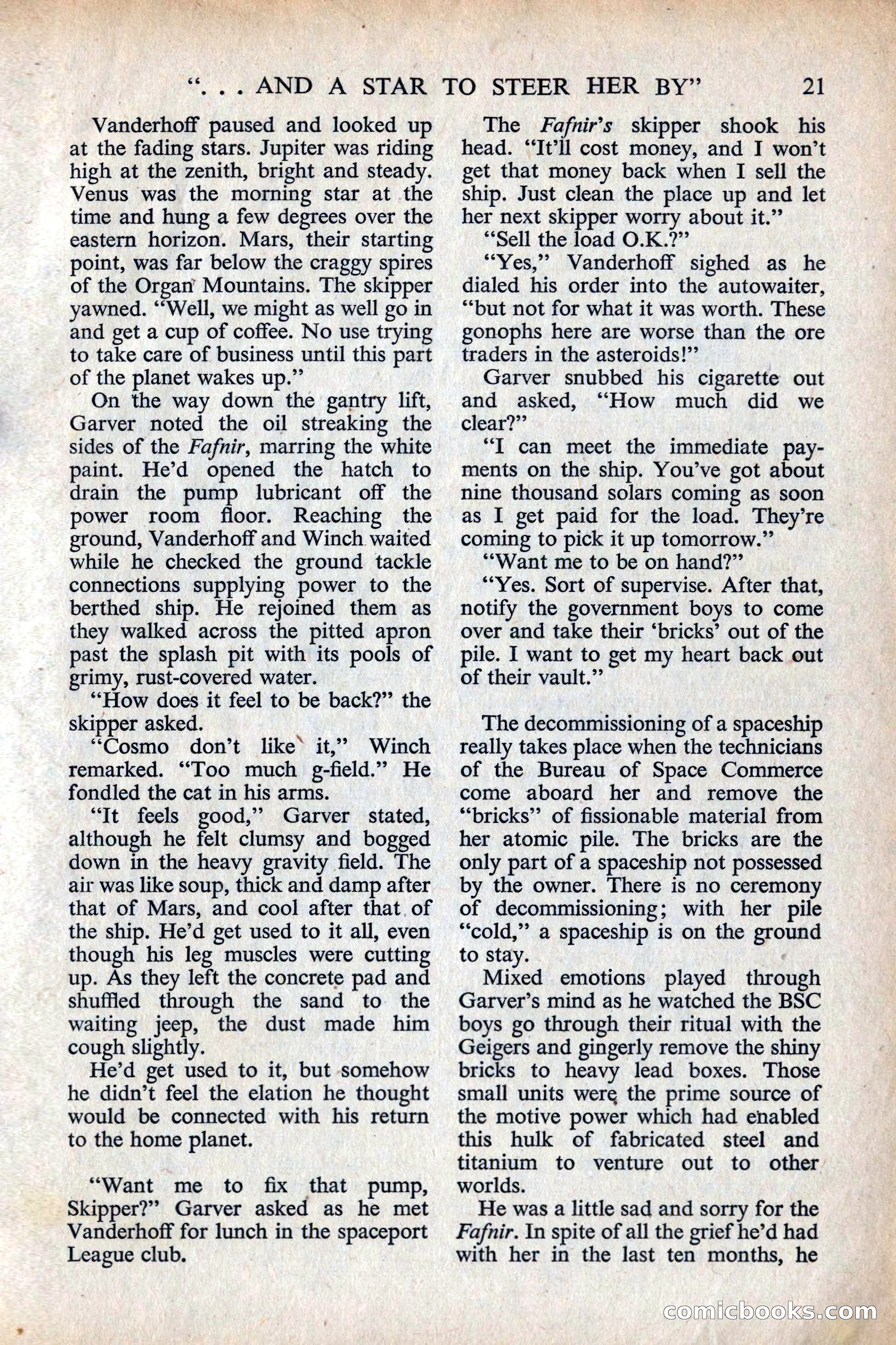 Astounding Science Fiction, British Edition — page 23 of 132