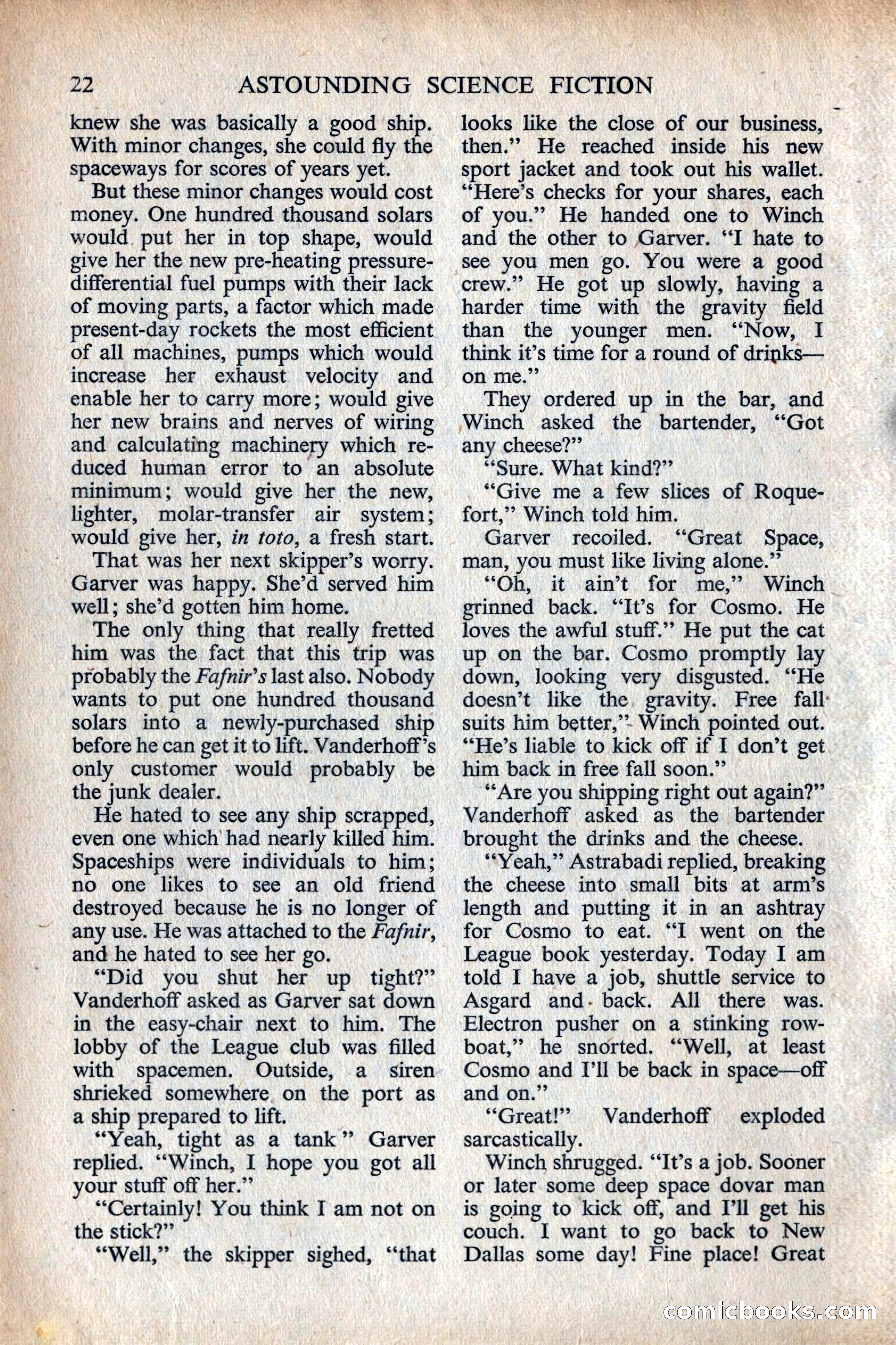 Astounding Science Fiction, British Edition — page 24 of 132