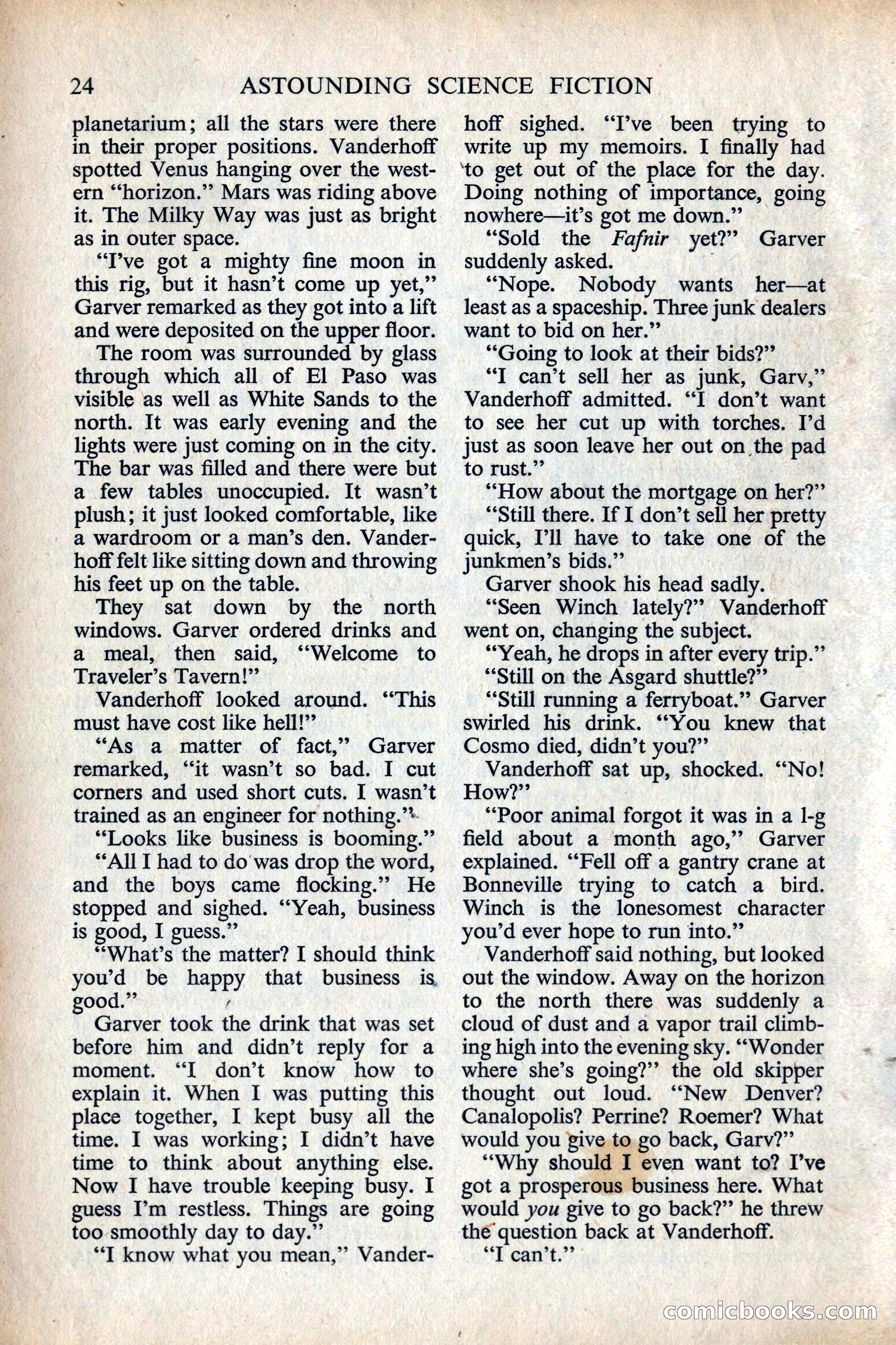 Astounding Science Fiction, British Edition — page 26 of 132