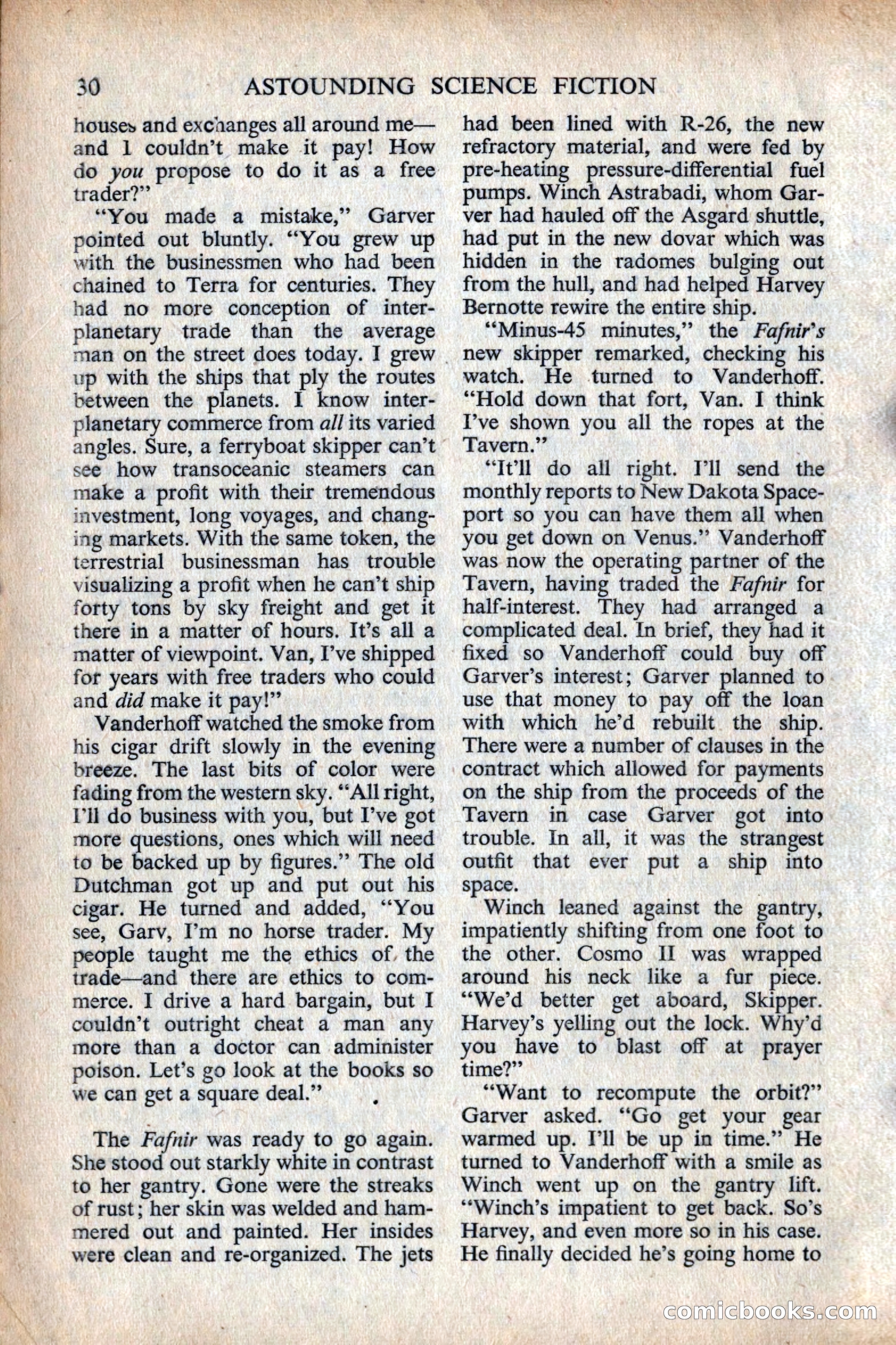Astounding Science Fiction, British Edition — page 32 of 132