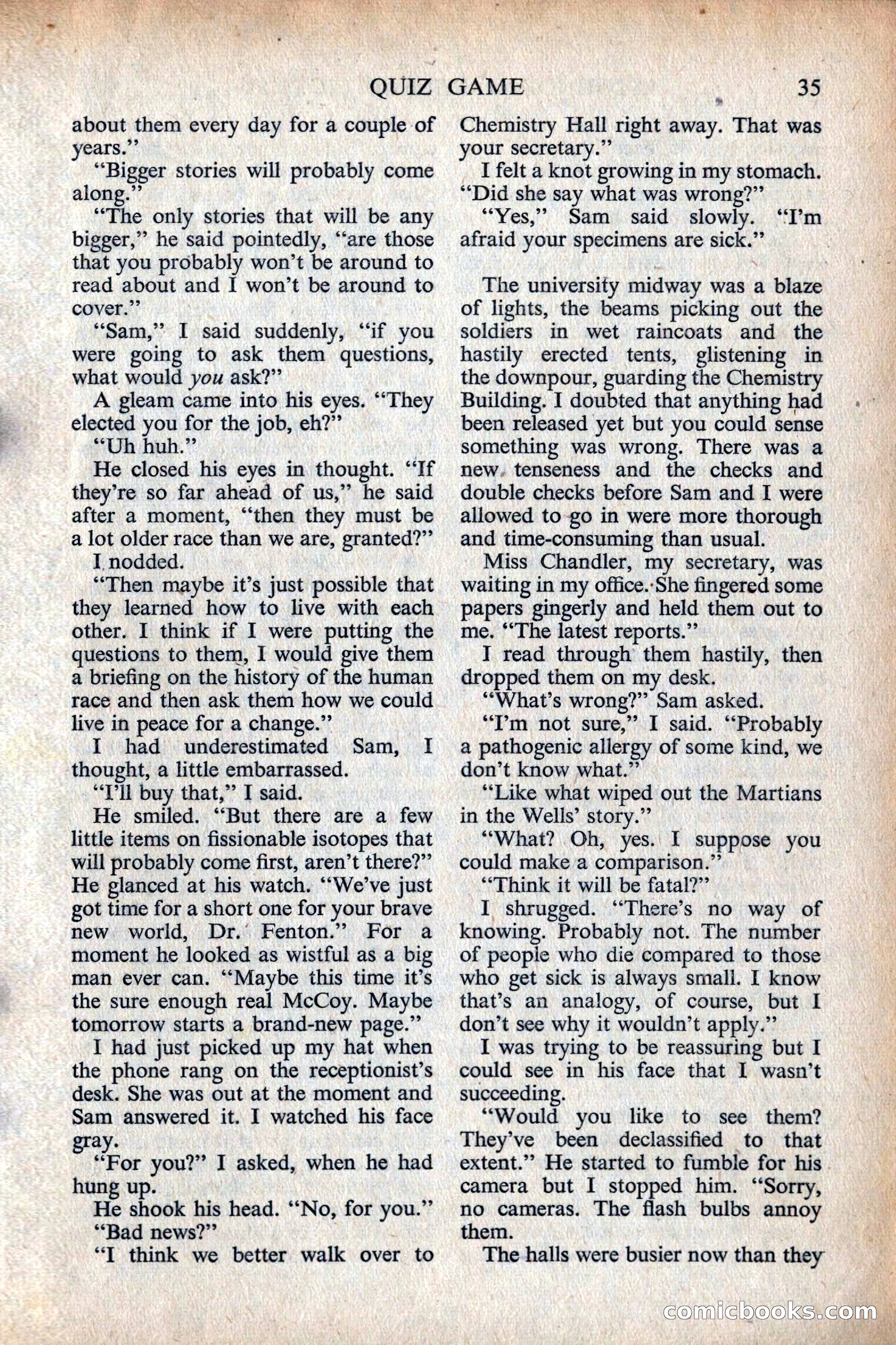 Astounding Science Fiction, British Edition — page 37 of 132