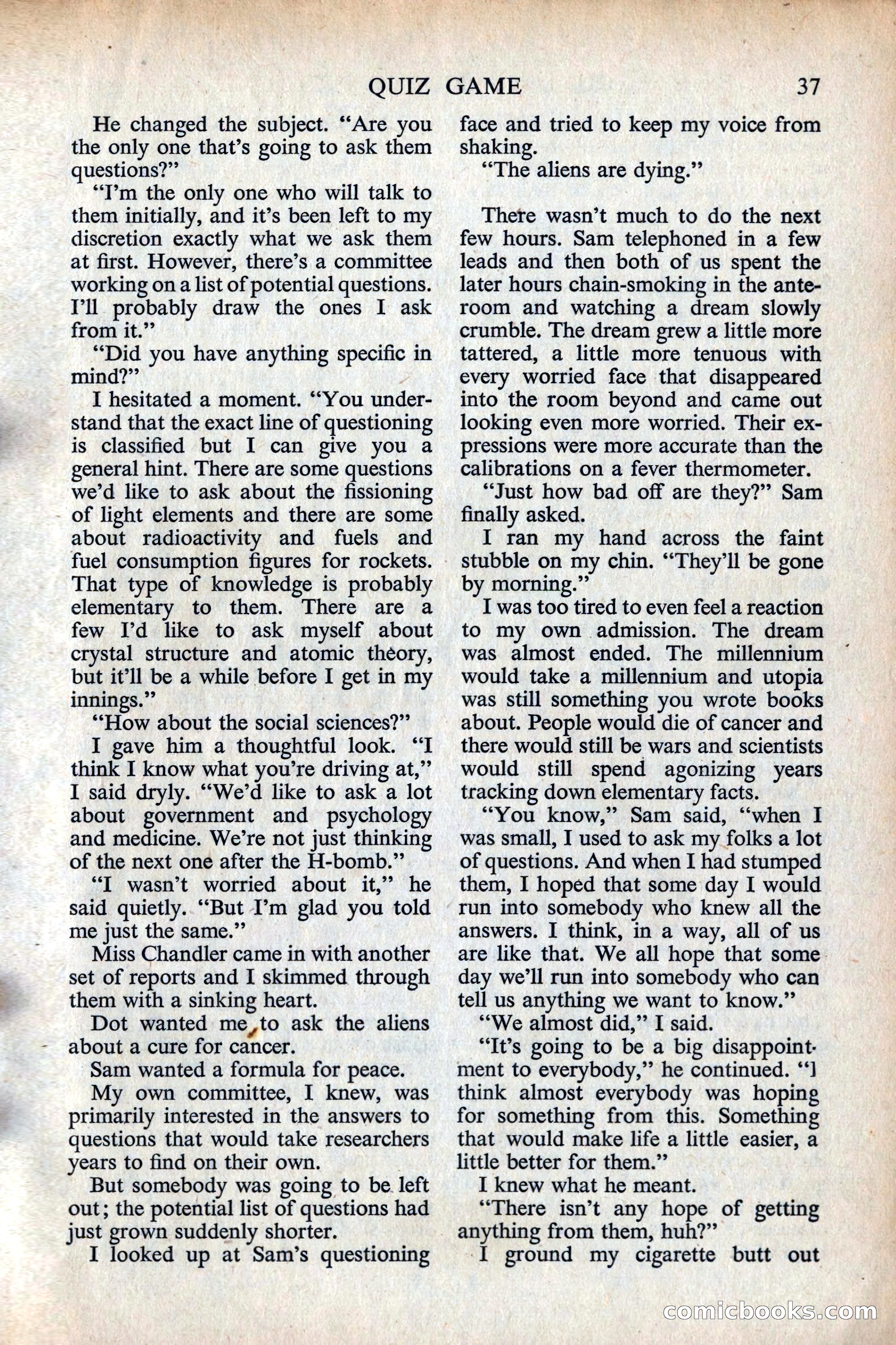 Astounding Science Fiction, British Edition — page 39 of 132