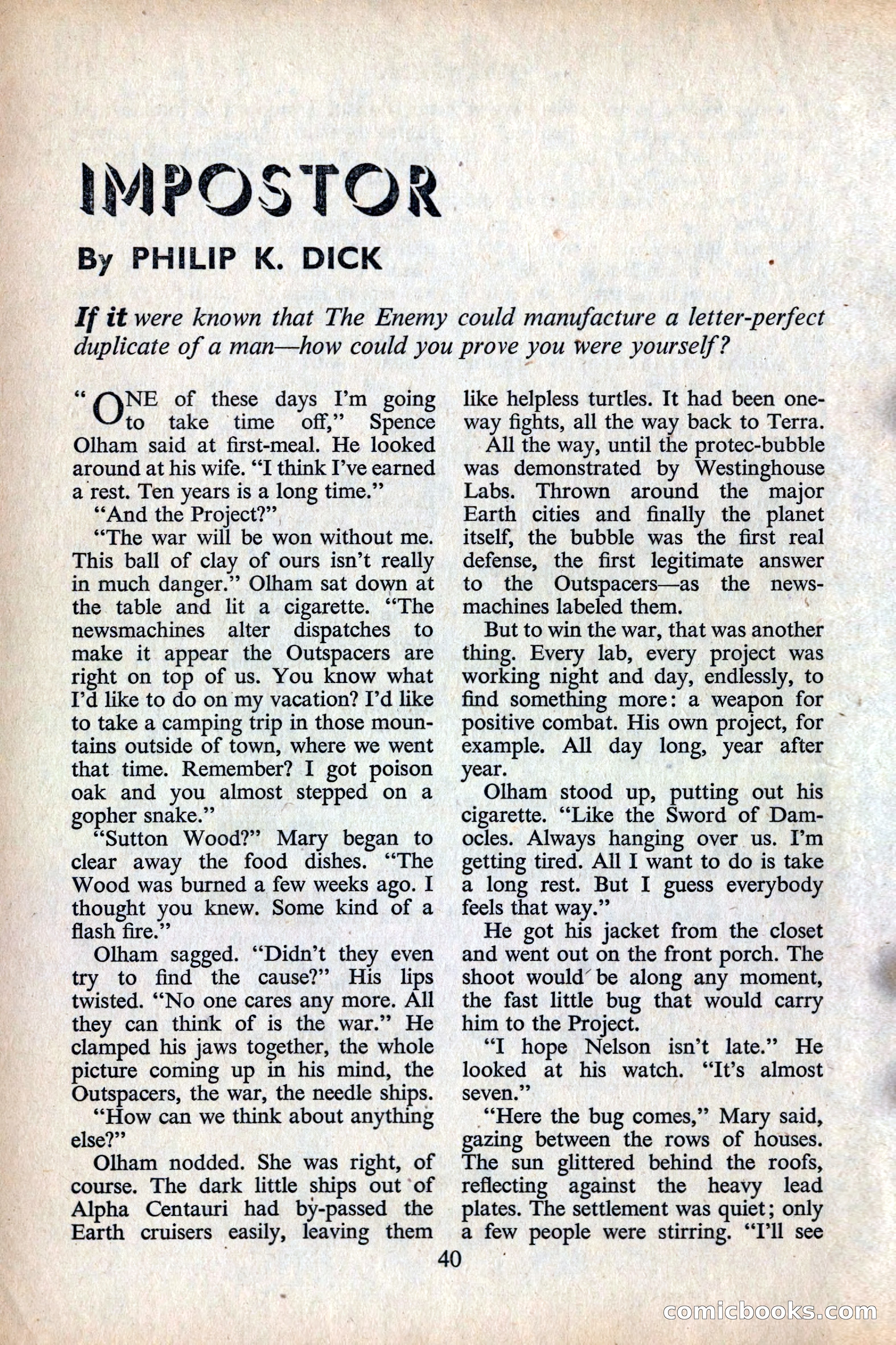 Astounding Science Fiction, British Edition — page 42 of 132