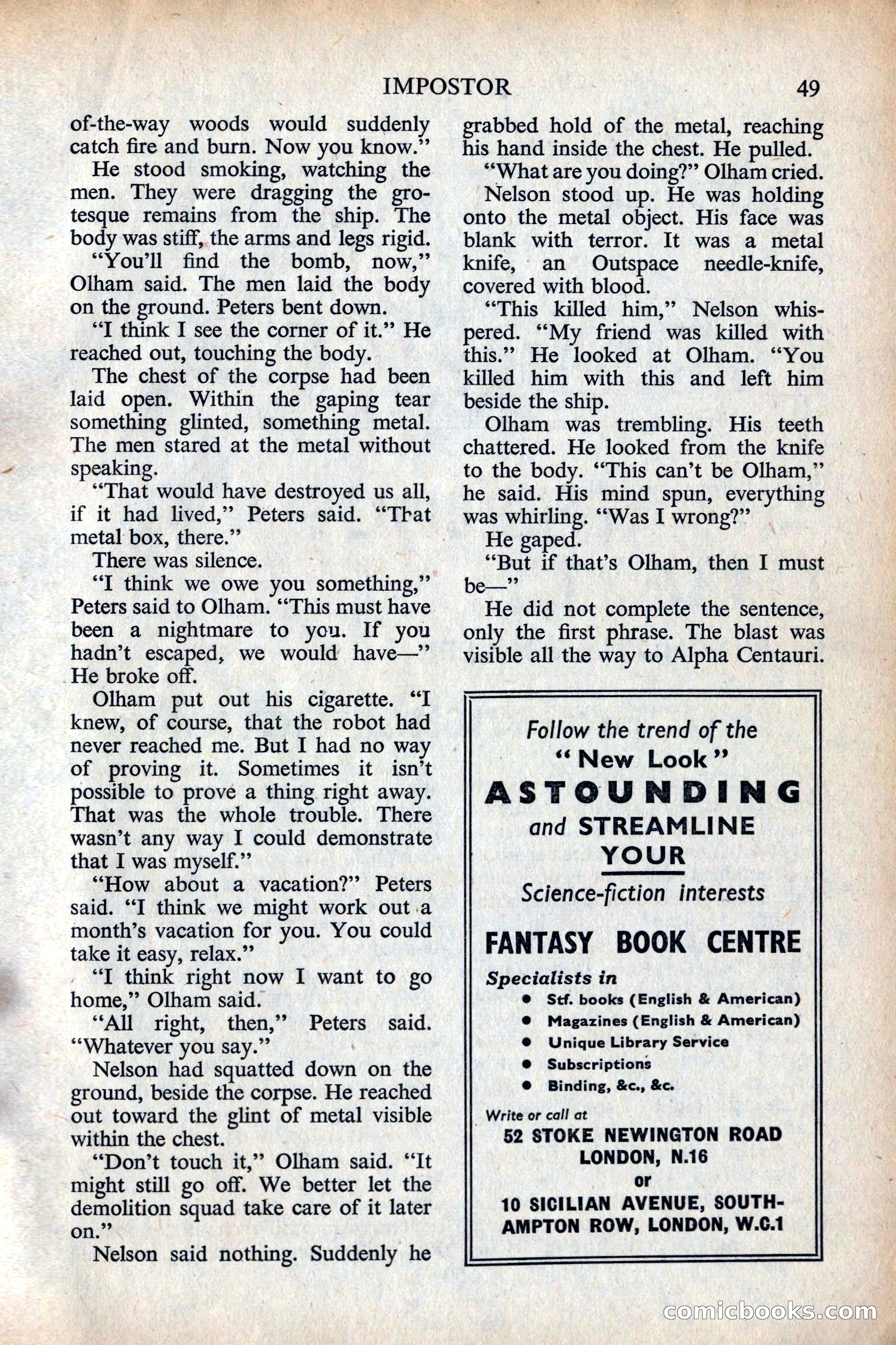 Astounding Science Fiction, British Edition — page 51 of 132