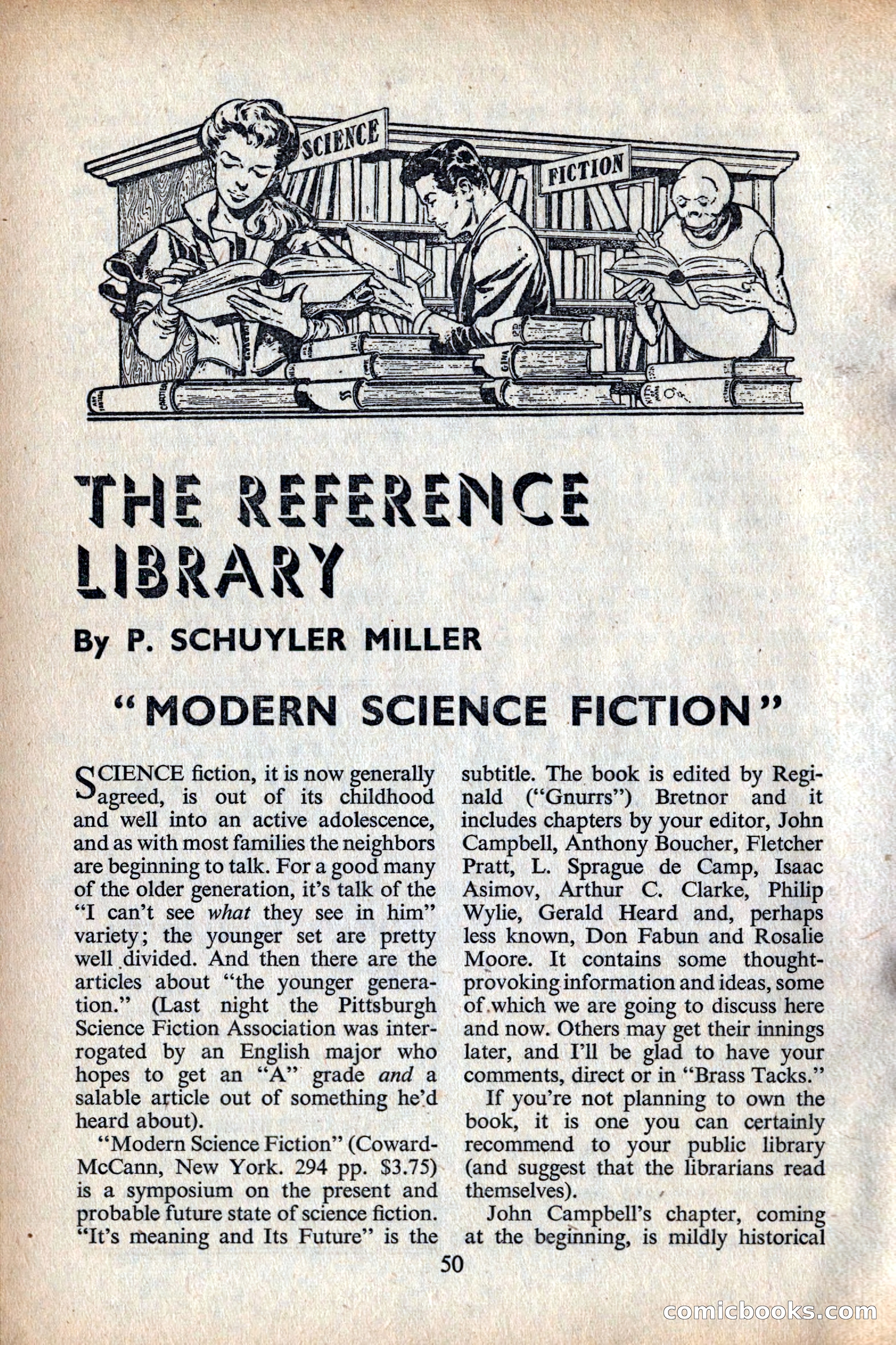 Astounding Science Fiction, British Edition — page 52 of 132