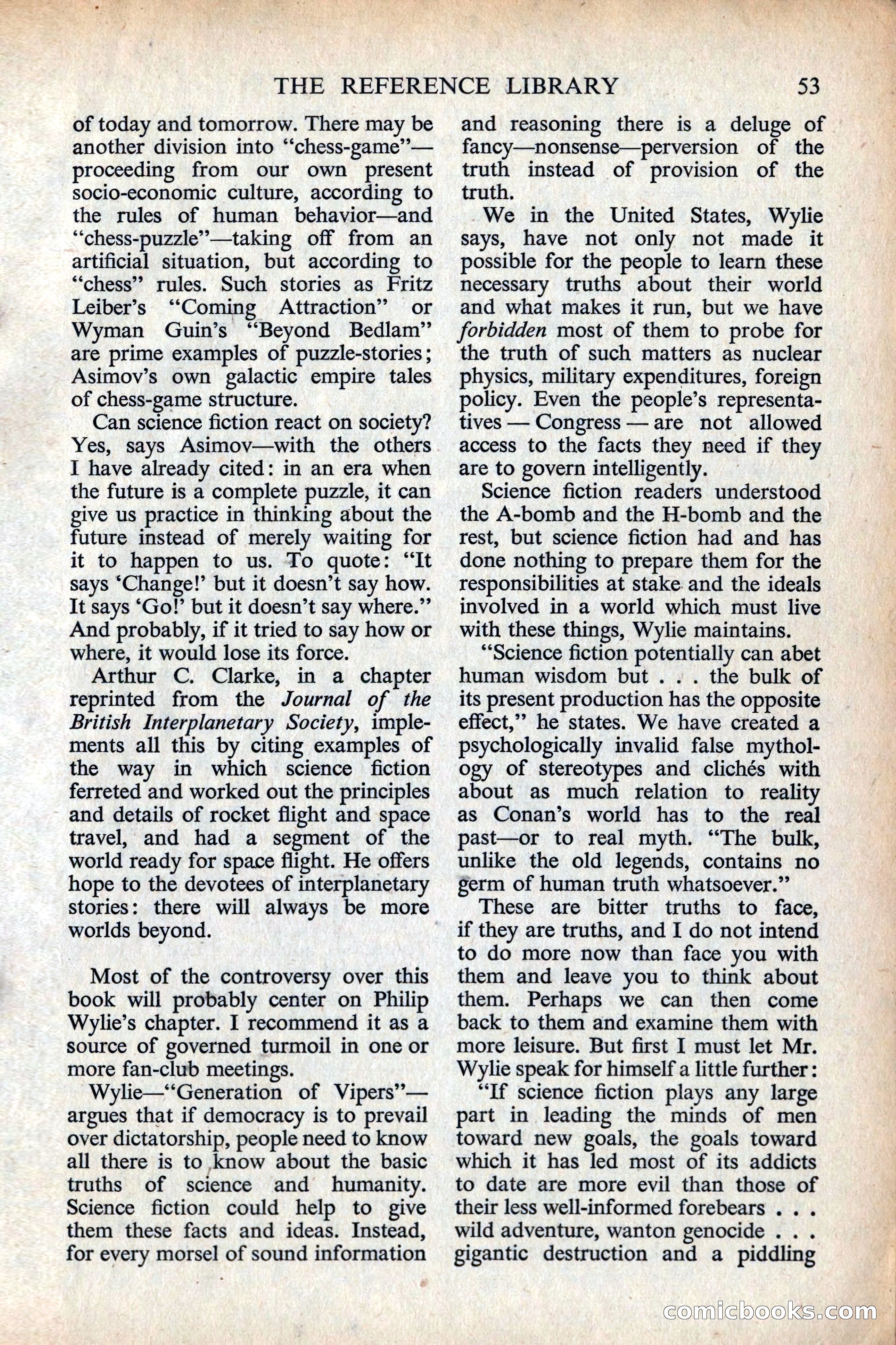 Astounding Science Fiction, British Edition — page 55 of 132