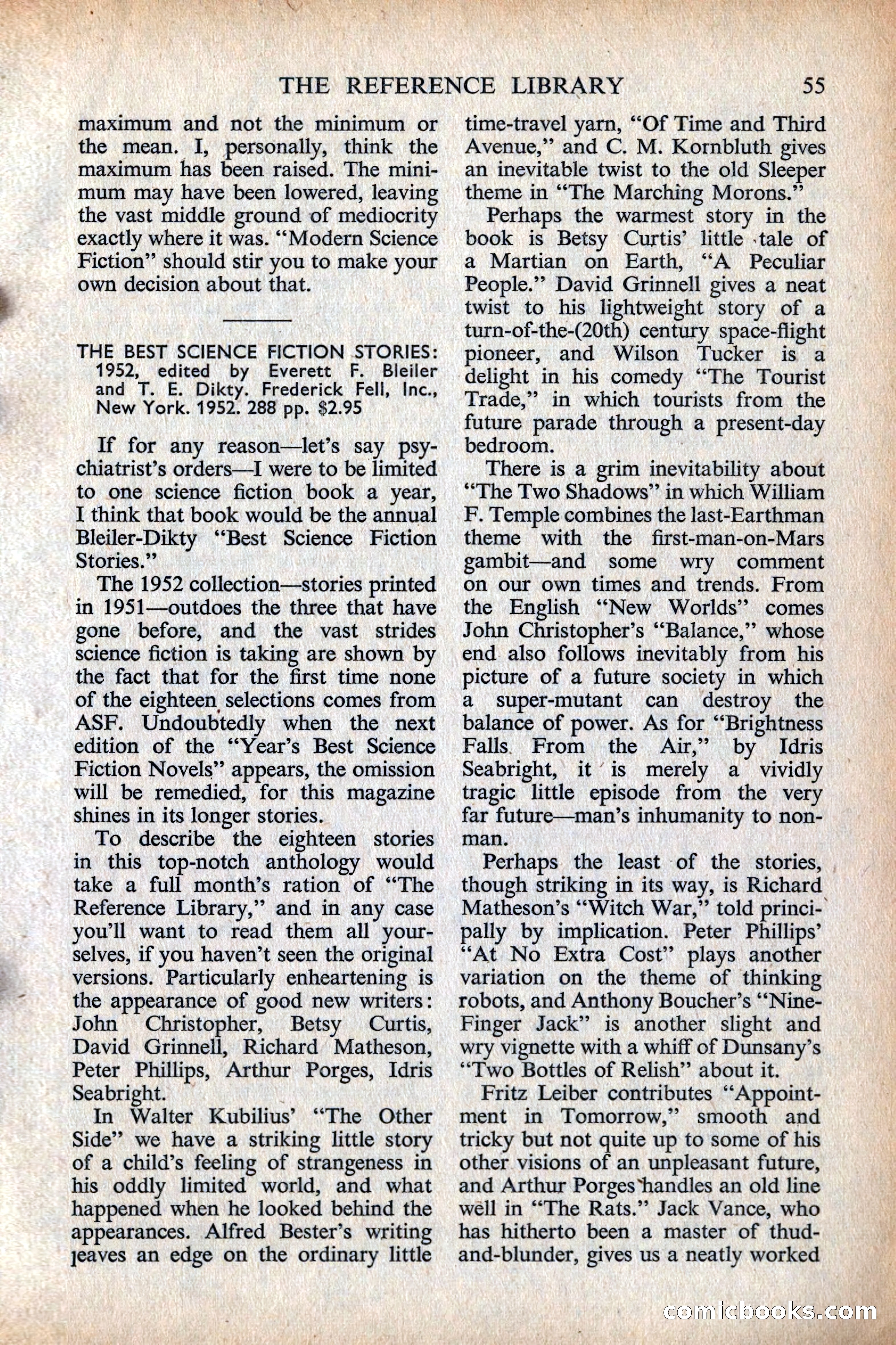 Astounding Science Fiction, British Edition — page 57 of 132