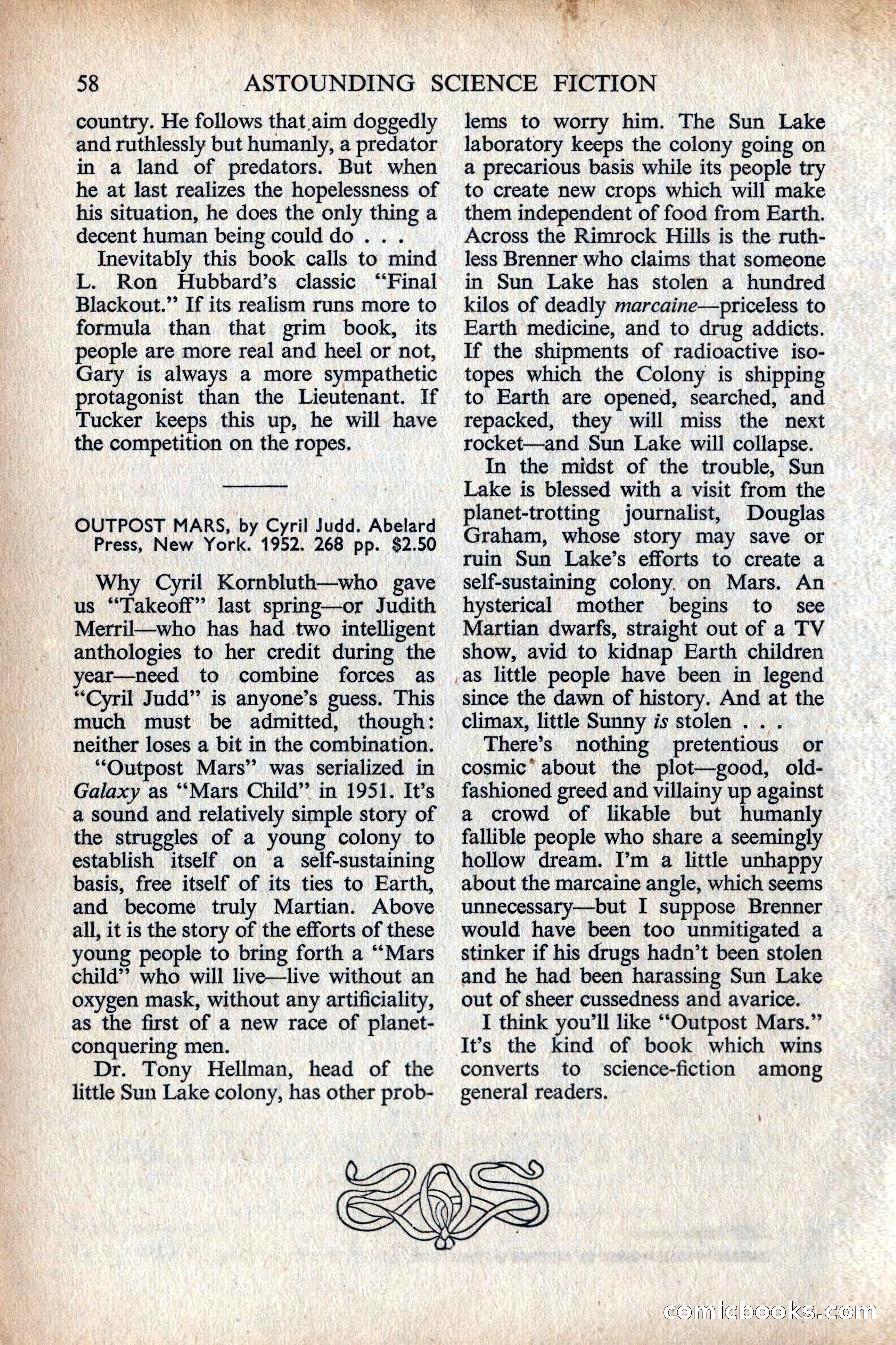Astounding Science Fiction, British Edition — page 60 of 132