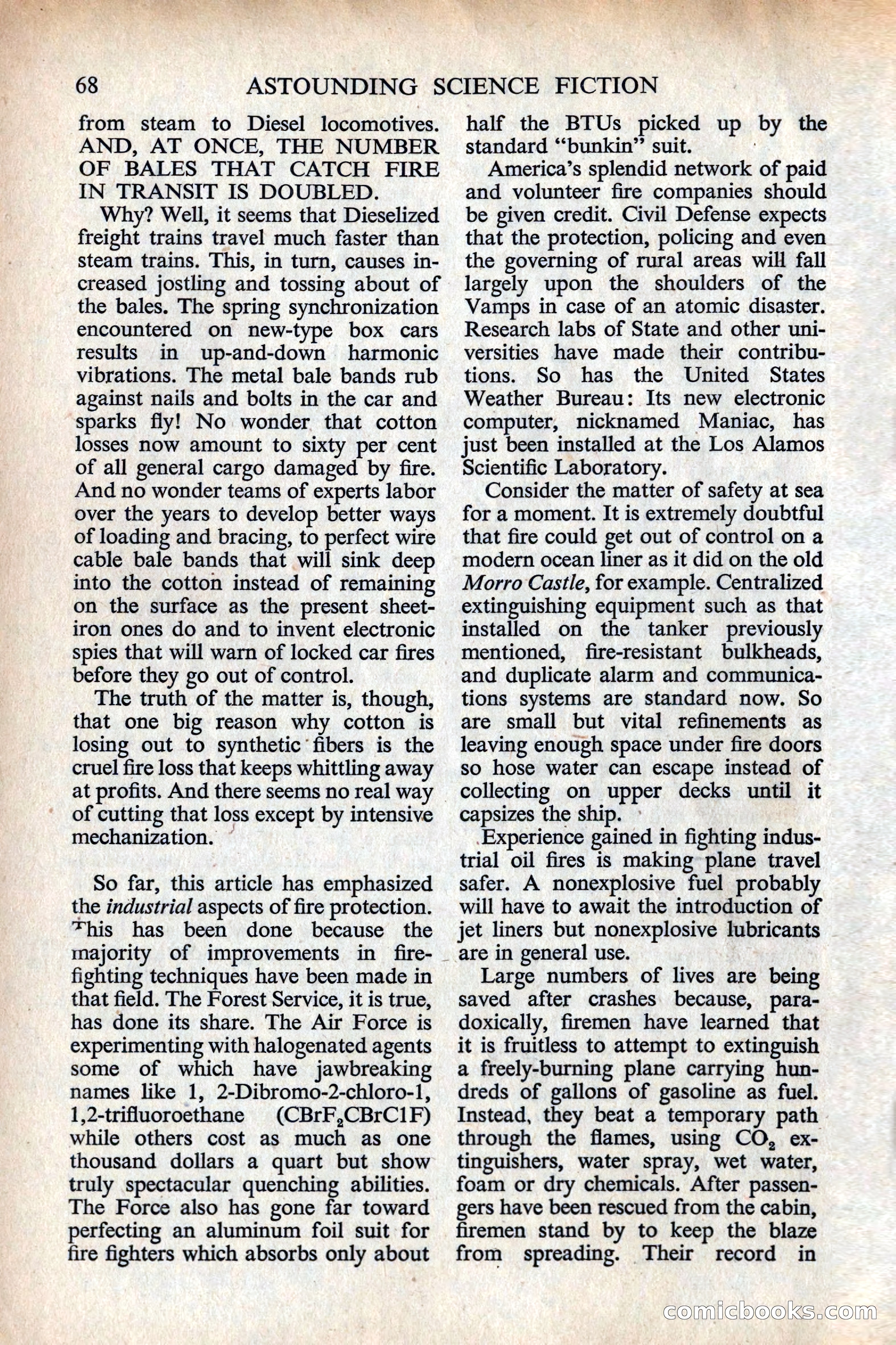 Astounding Science Fiction, British Edition — page 70 of 132