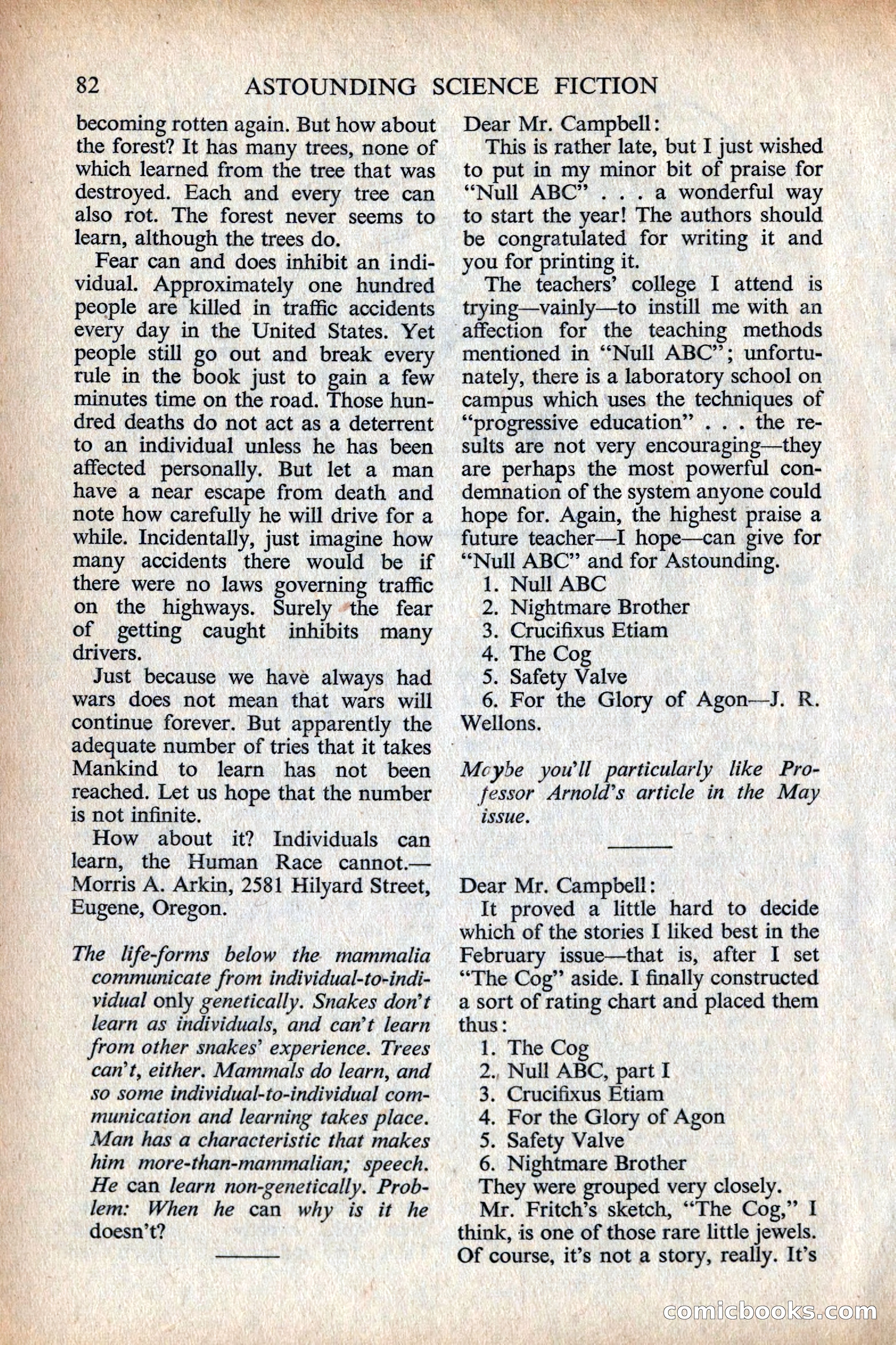 Astounding Science Fiction, British Edition — page 84 of 132