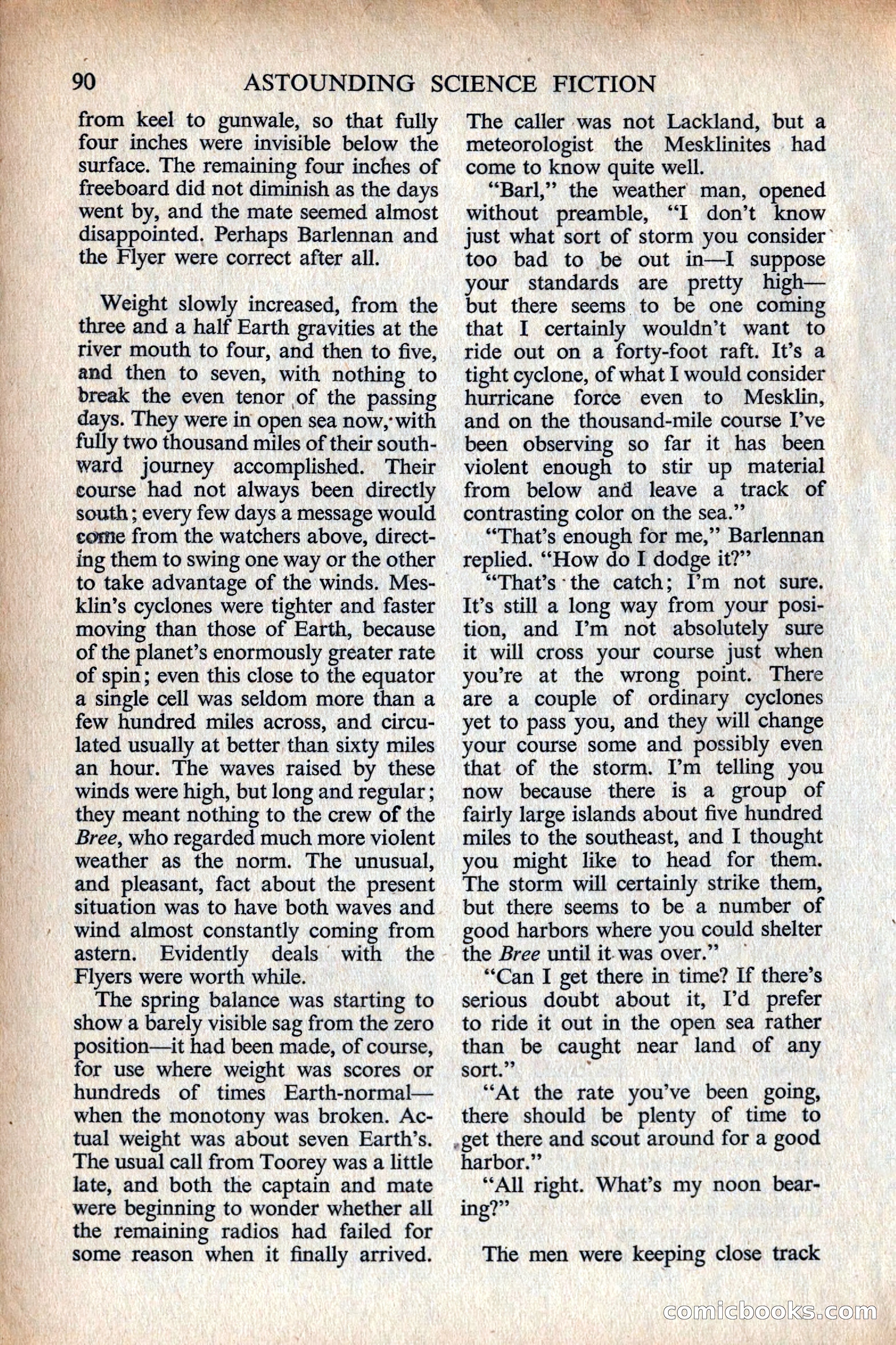 Astounding Science Fiction, British Edition — page 92 of 132