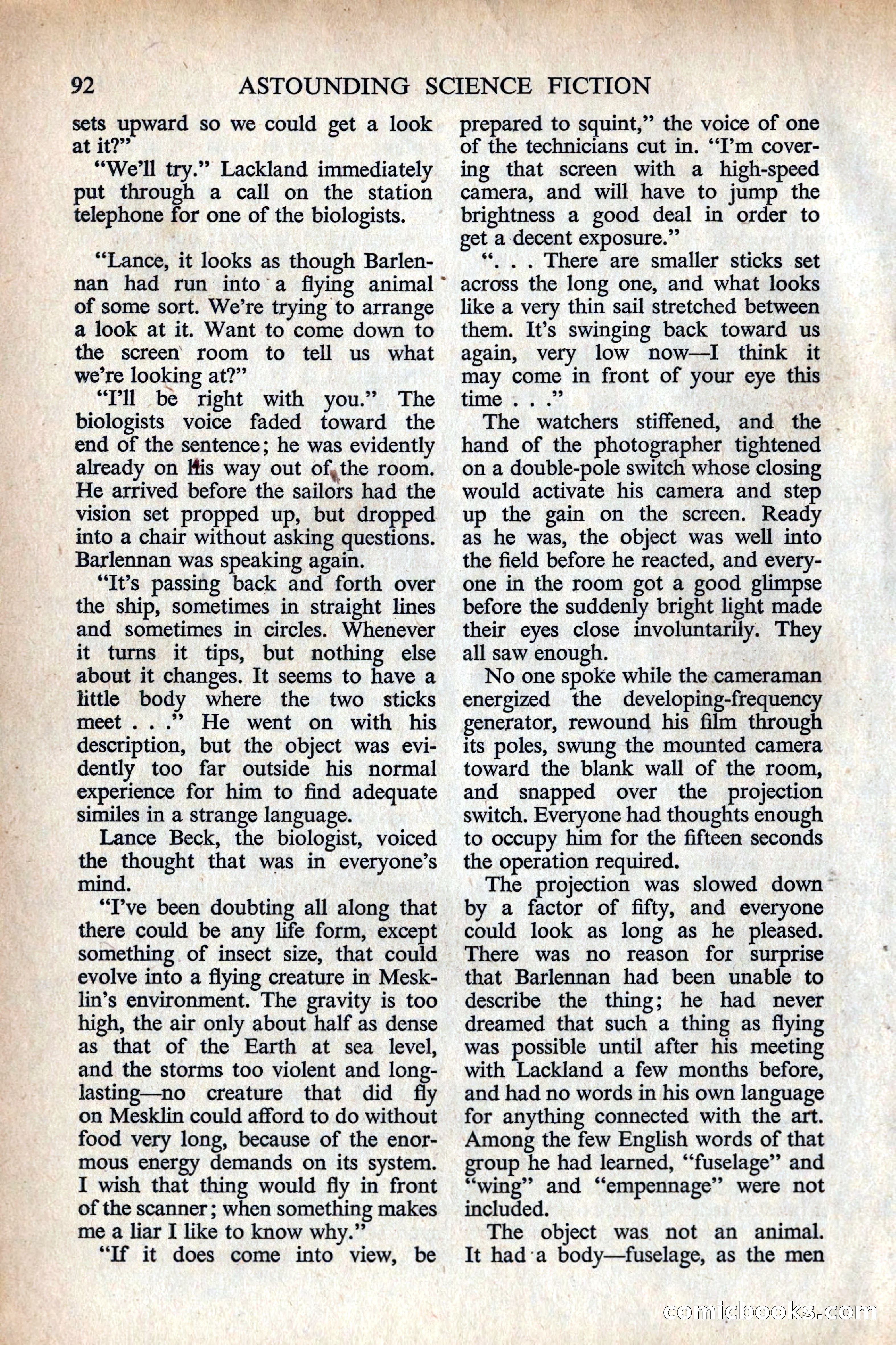 Astounding Science Fiction, British Edition — page 94 of 132