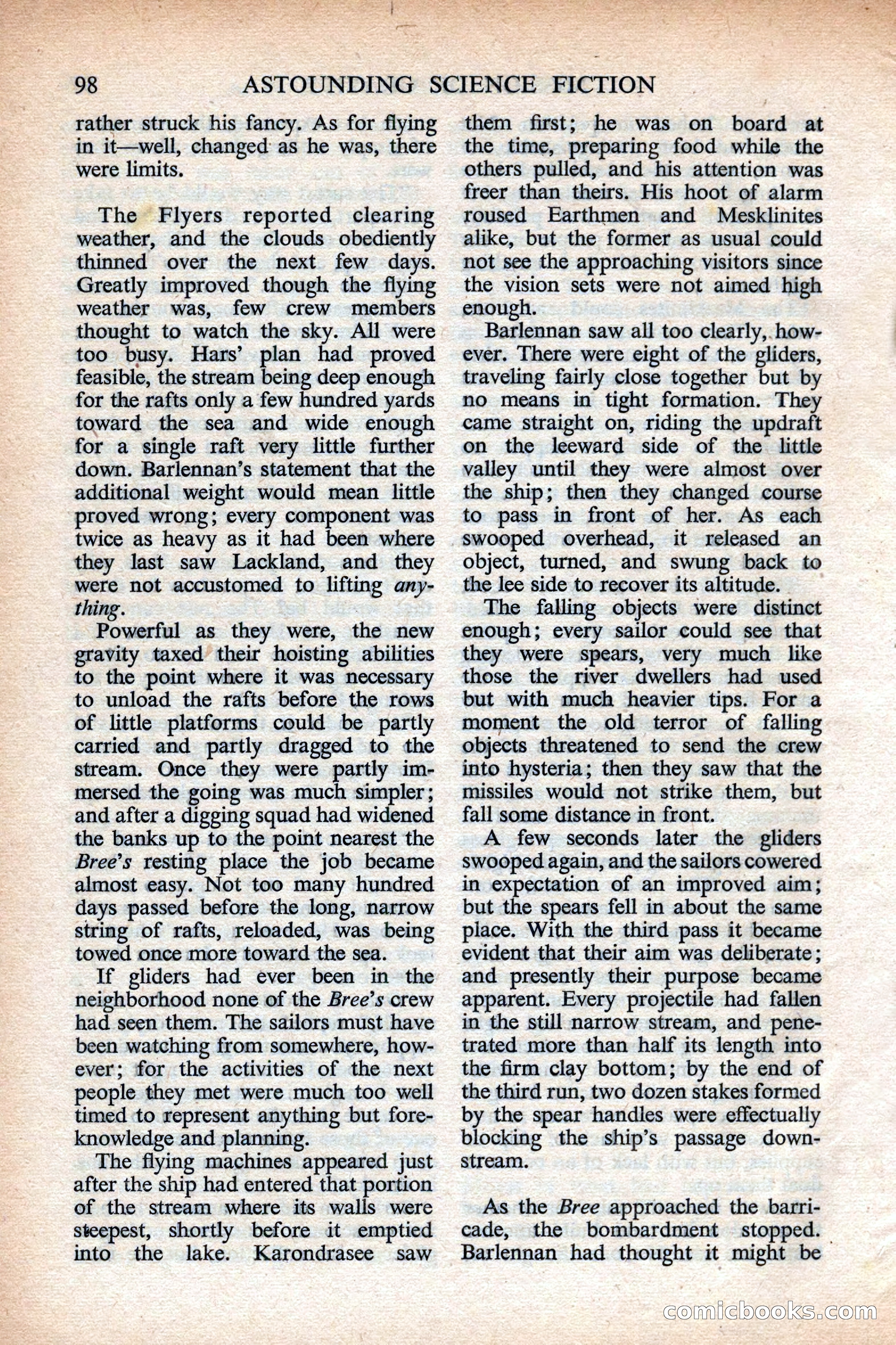Astounding Science Fiction, British Edition — page 100 of 132