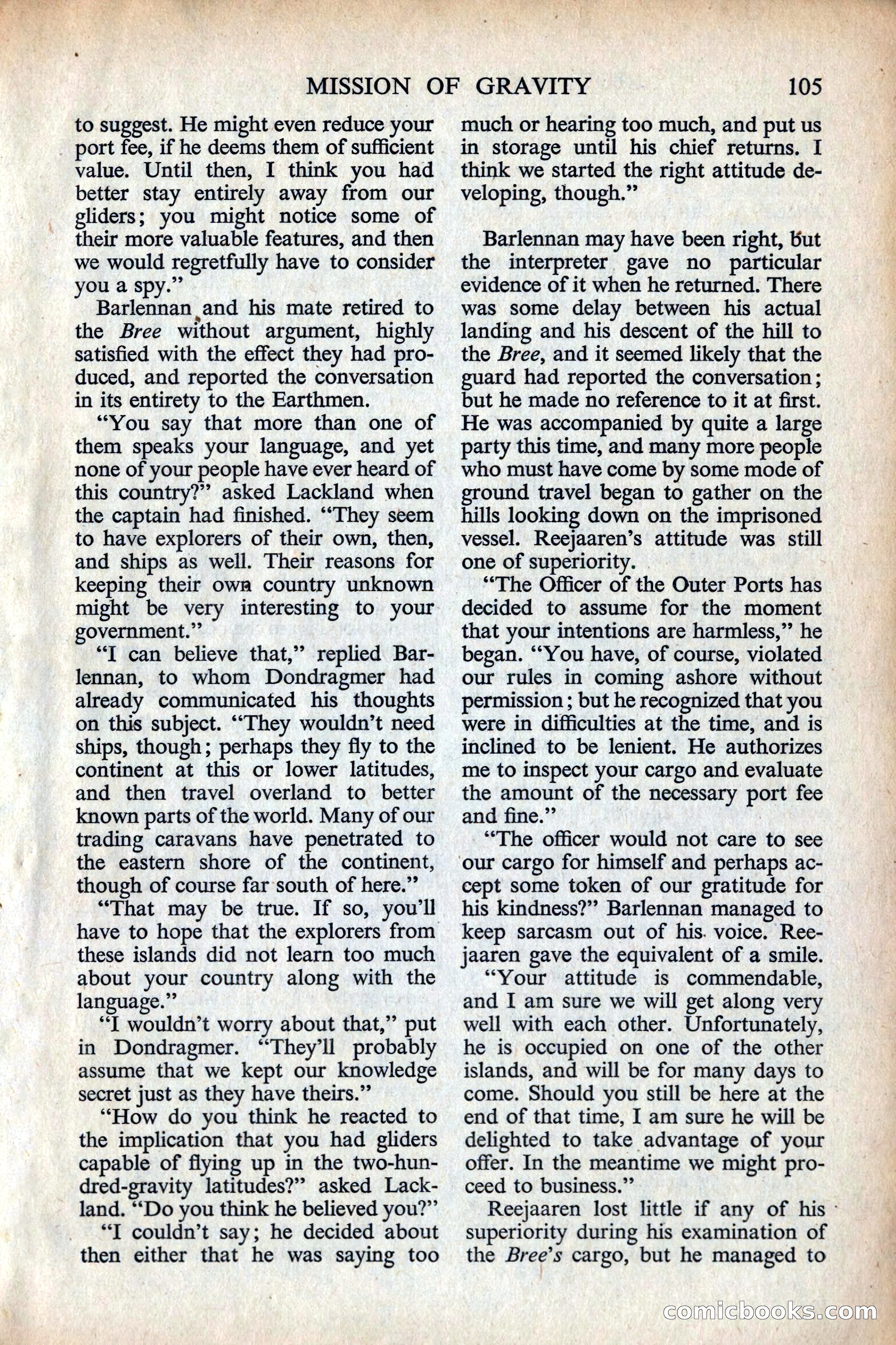 Astounding Science Fiction, British Edition — page 107 of 132