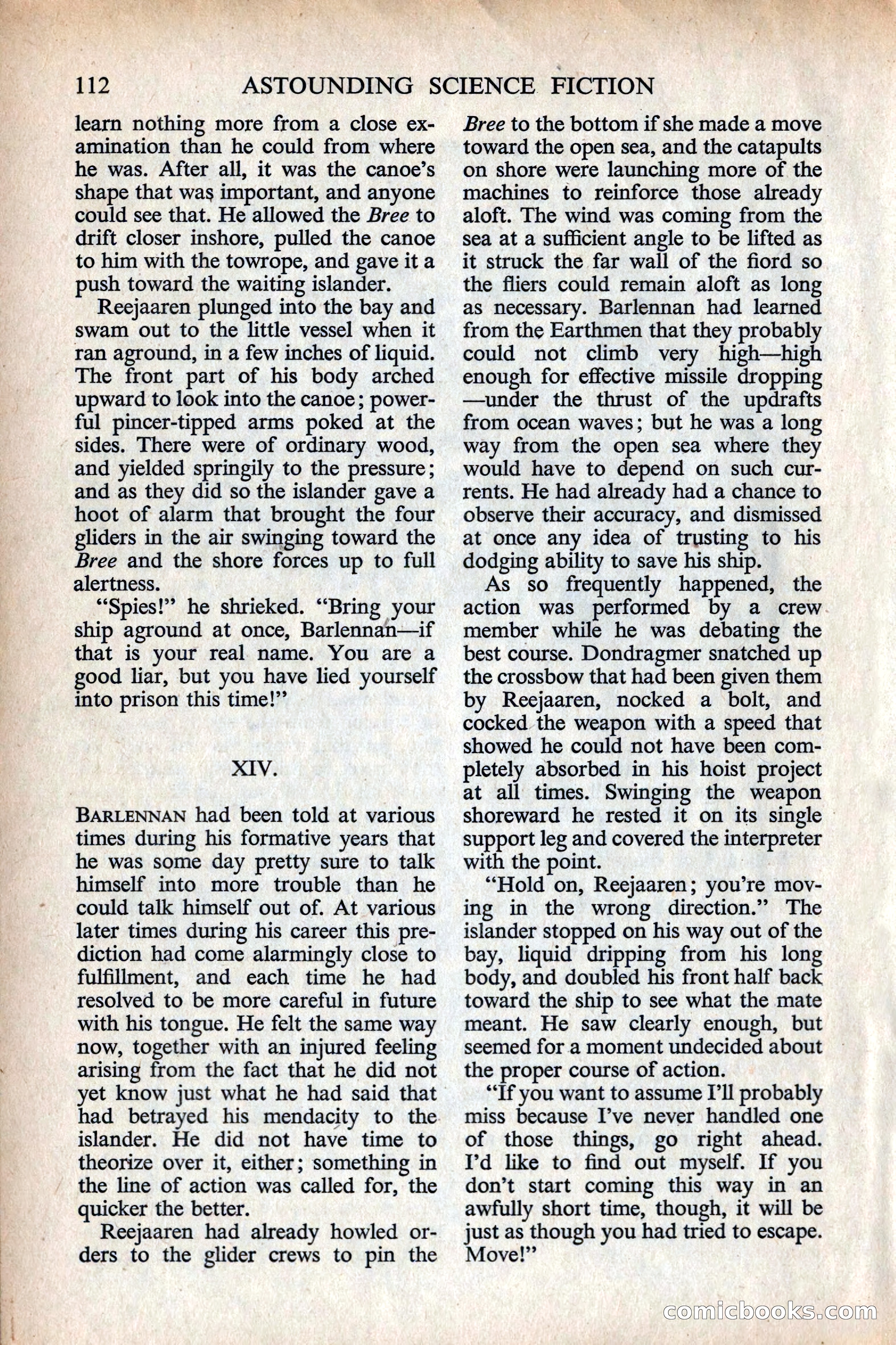 Astounding Science Fiction, British Edition — page 114 of 132