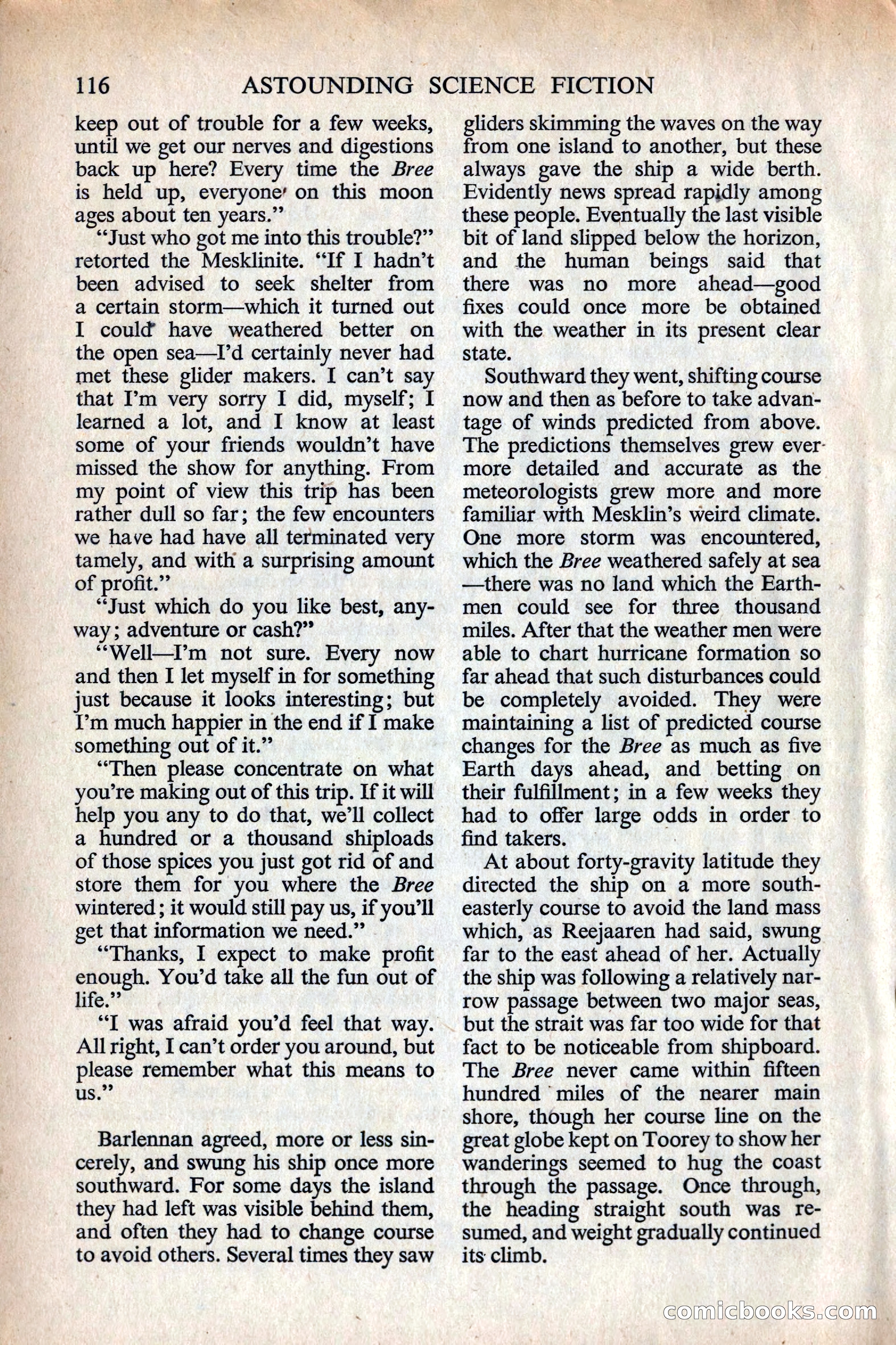 Astounding Science Fiction, British Edition — page 118 of 132