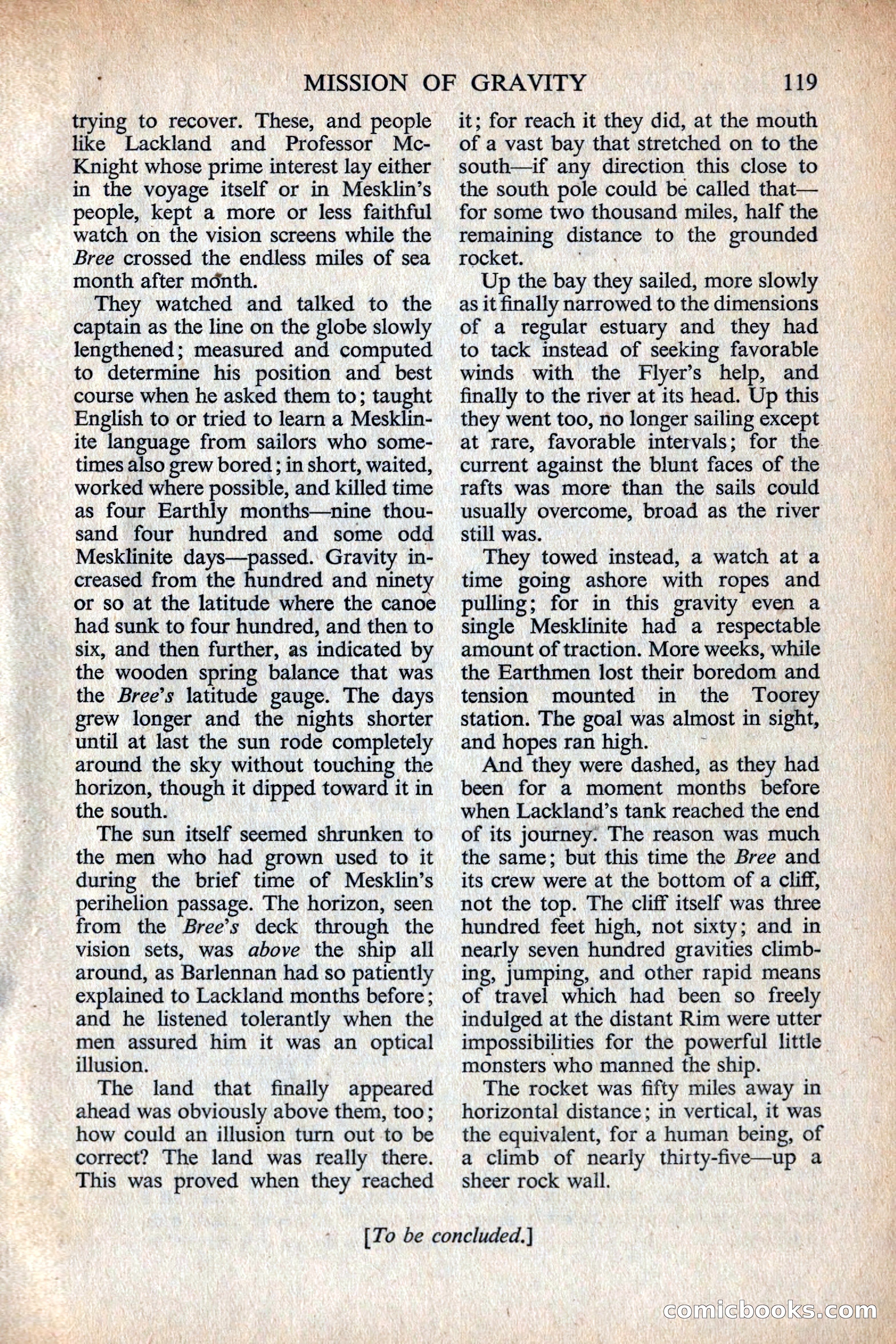 Astounding Science Fiction, British Edition — page 121 of 132