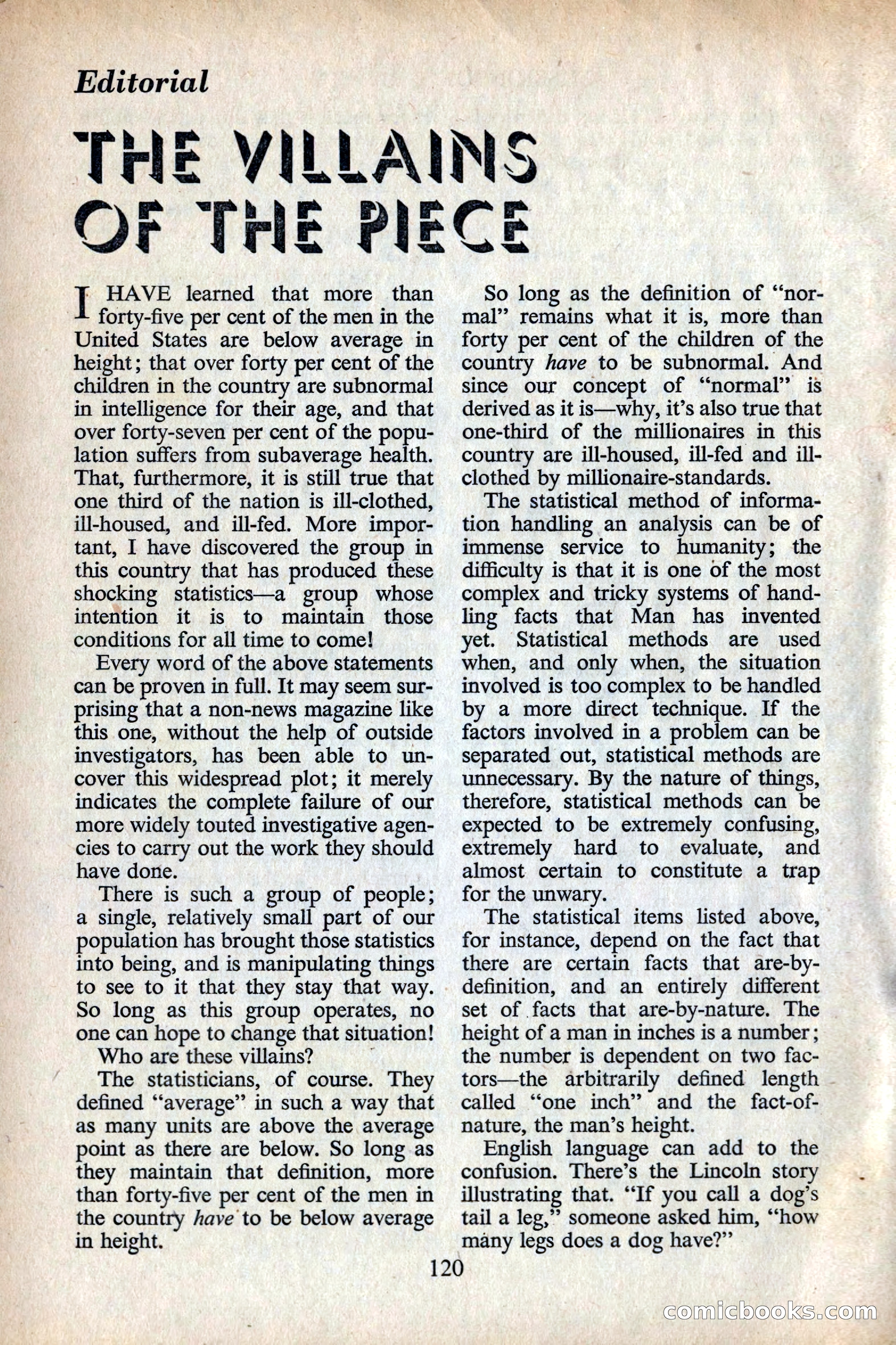 Astounding Science Fiction, British Edition — page 122 of 132