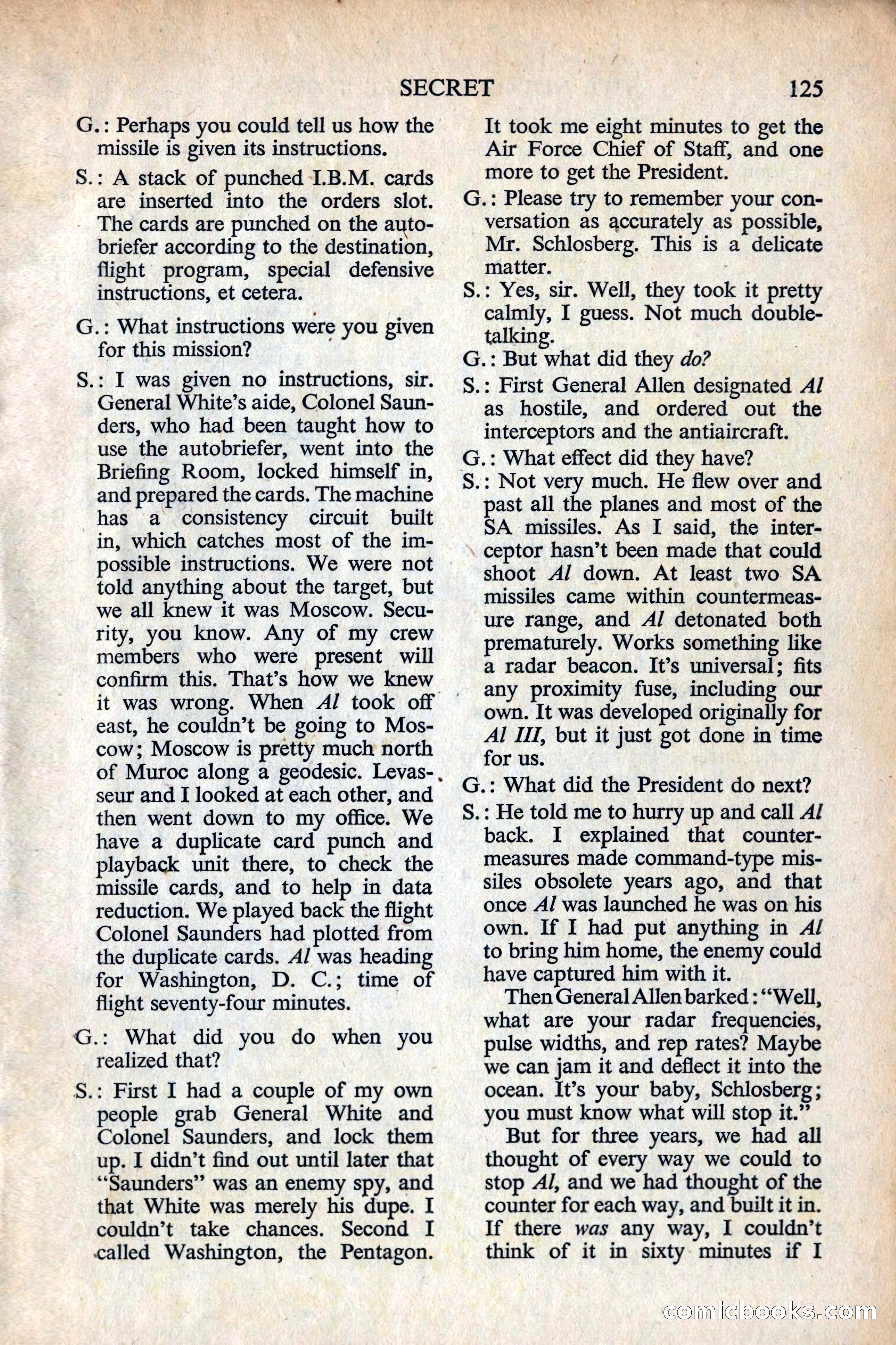 Astounding Science Fiction, British Edition — page 127 of 132