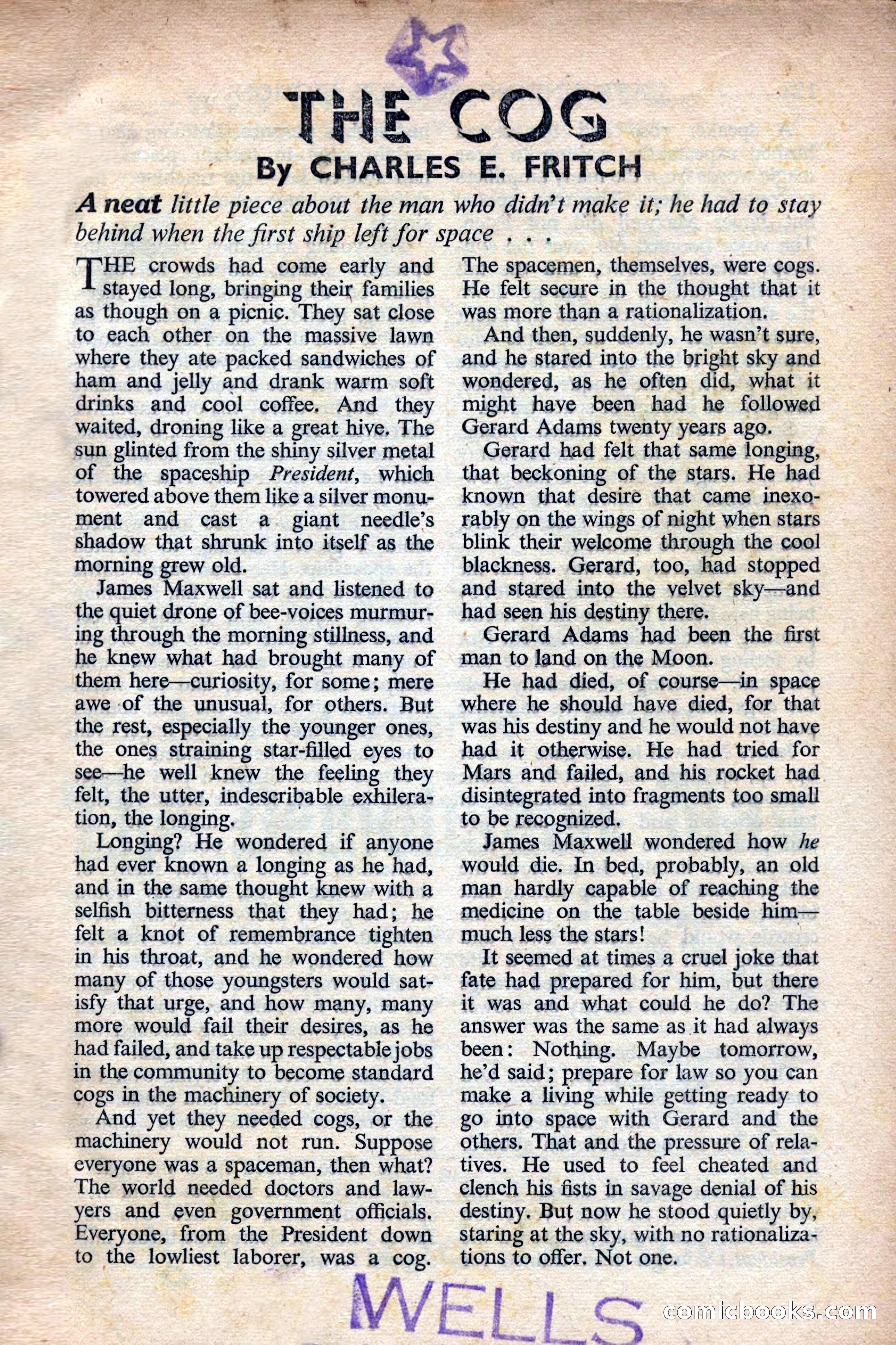 Astounding Science Fiction, British Edition — page 129 of 132