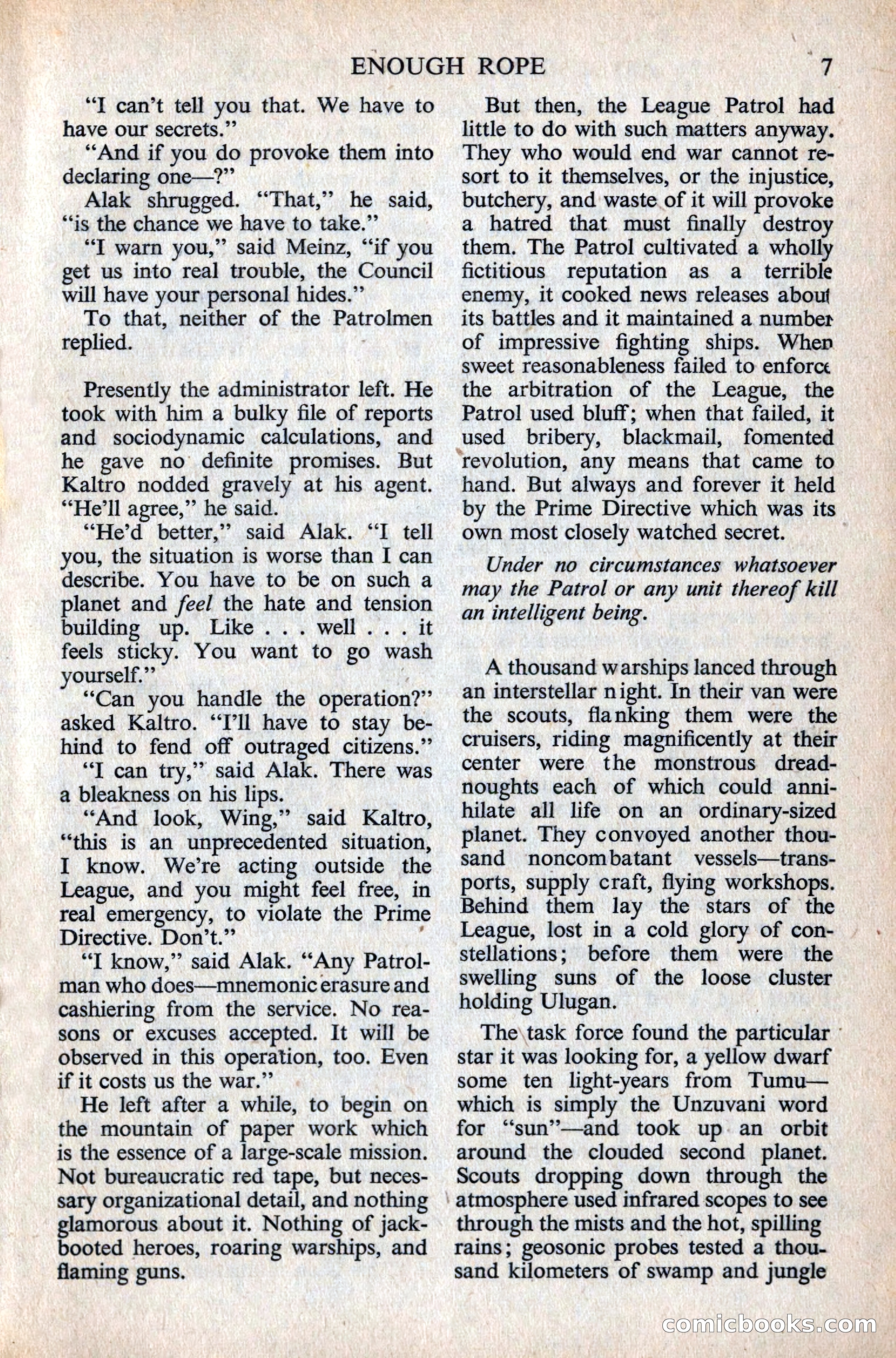 Astounding Science Fiction, British Edition — page 9 of 132