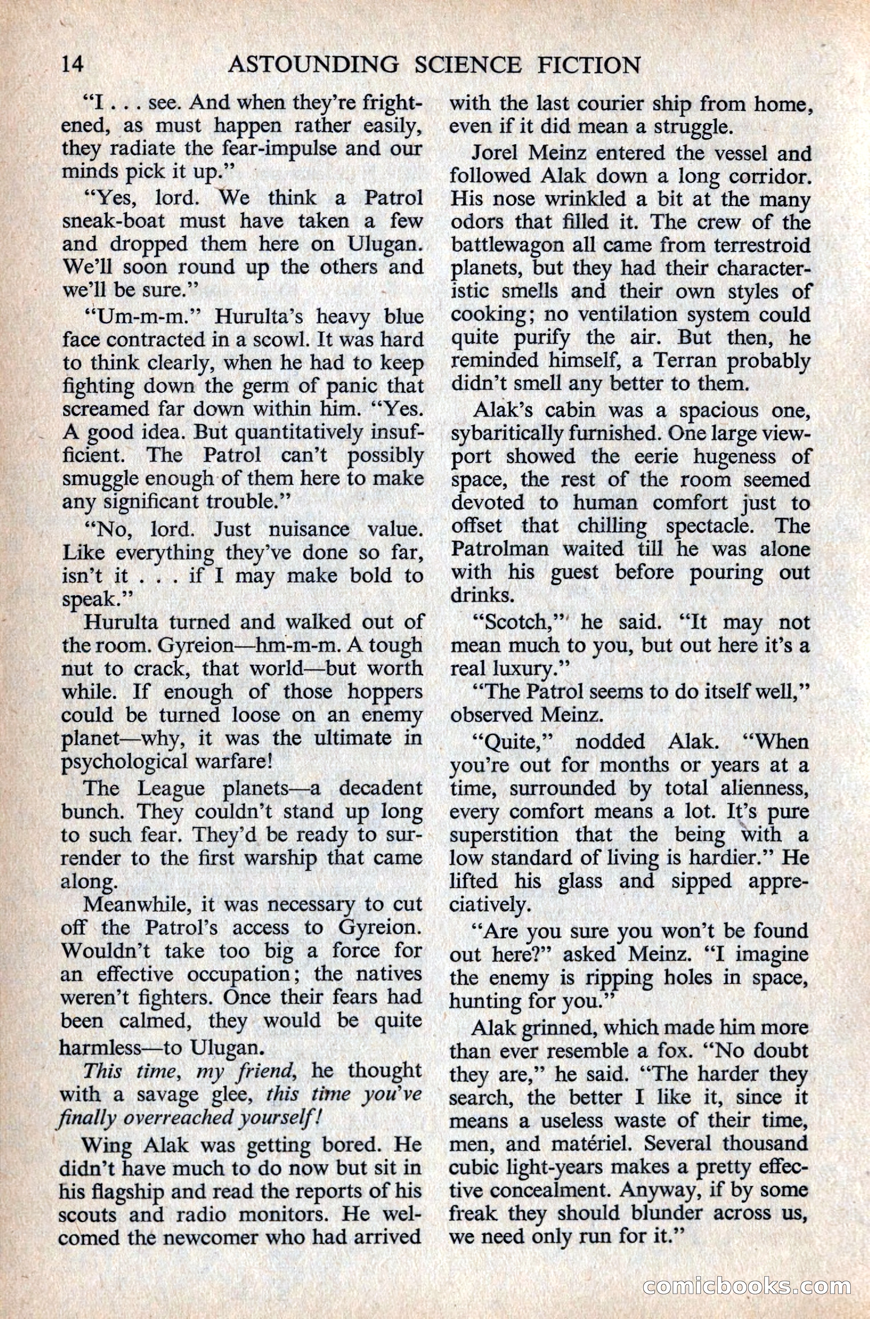 Astounding Science Fiction, British Edition — page 16 of 132