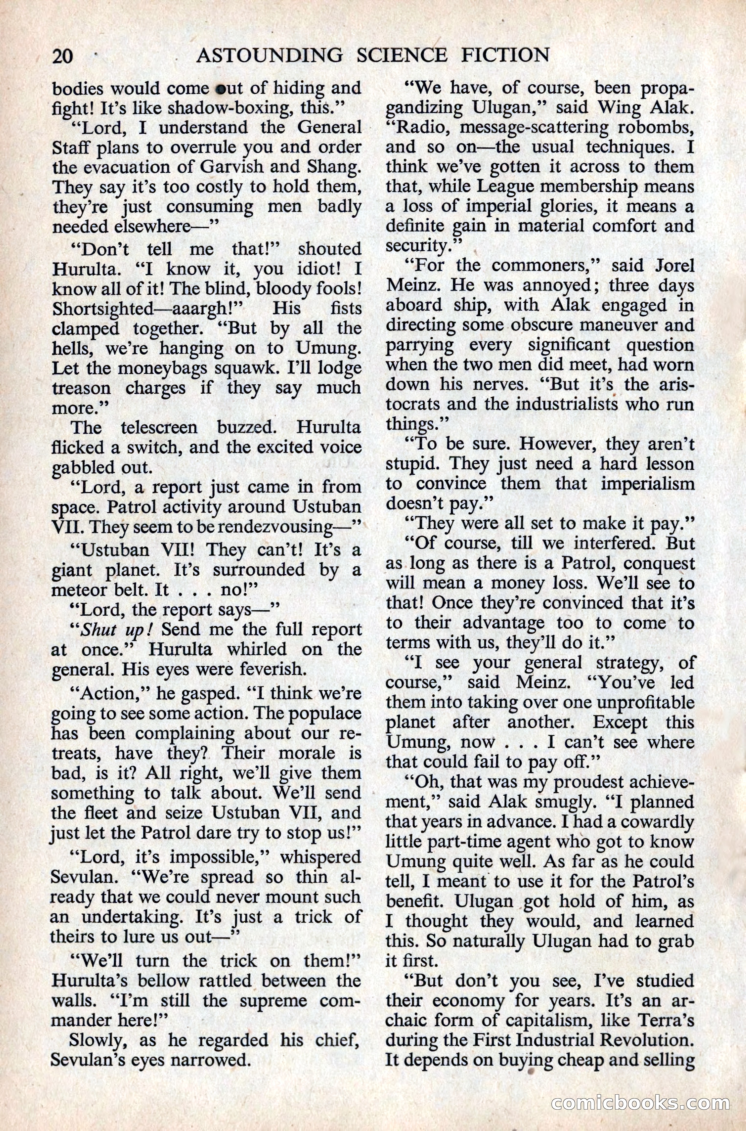 Astounding Science Fiction, British Edition — page 22 of 132