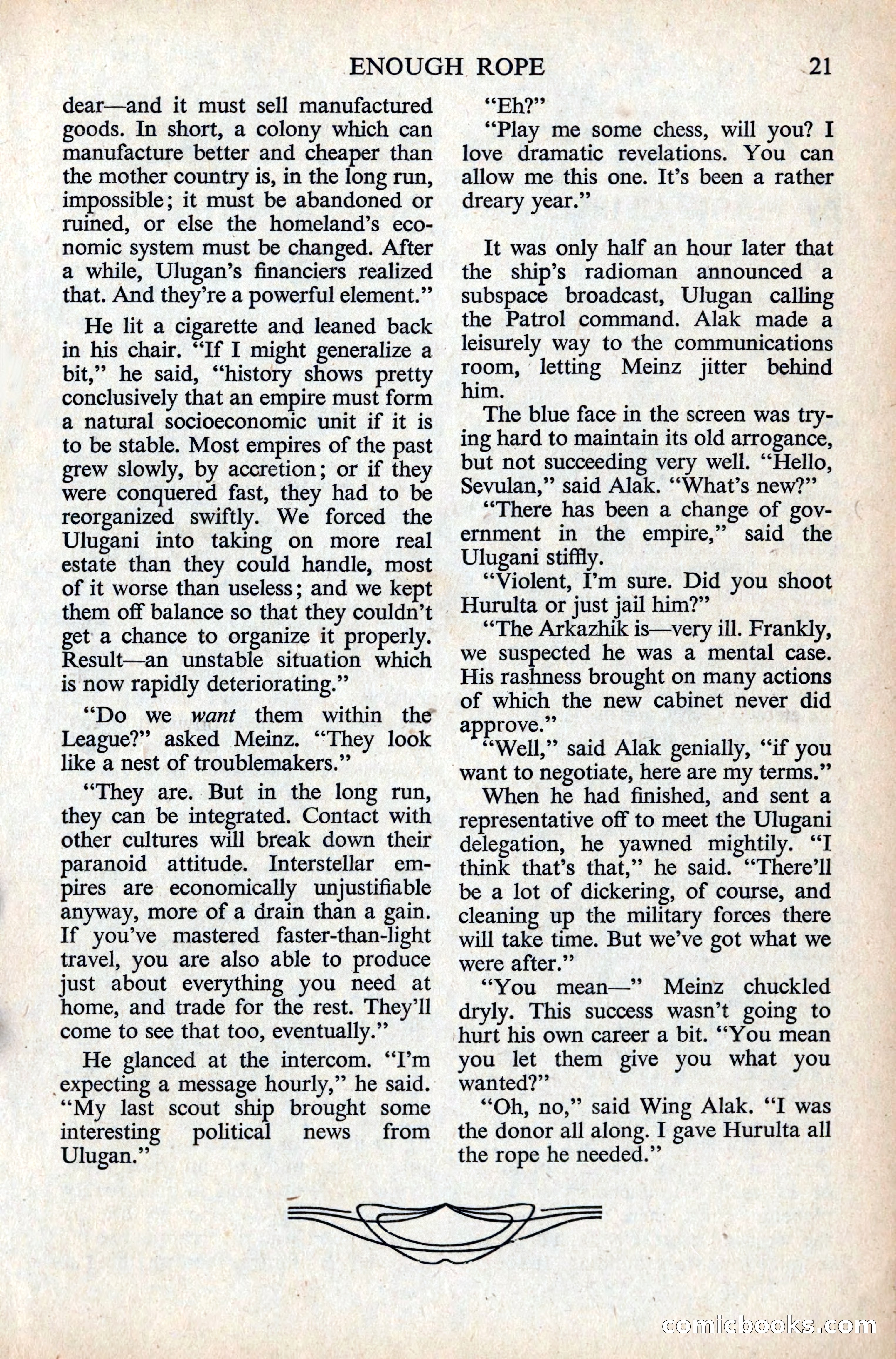 Astounding Science Fiction, British Edition — page 23 of 132