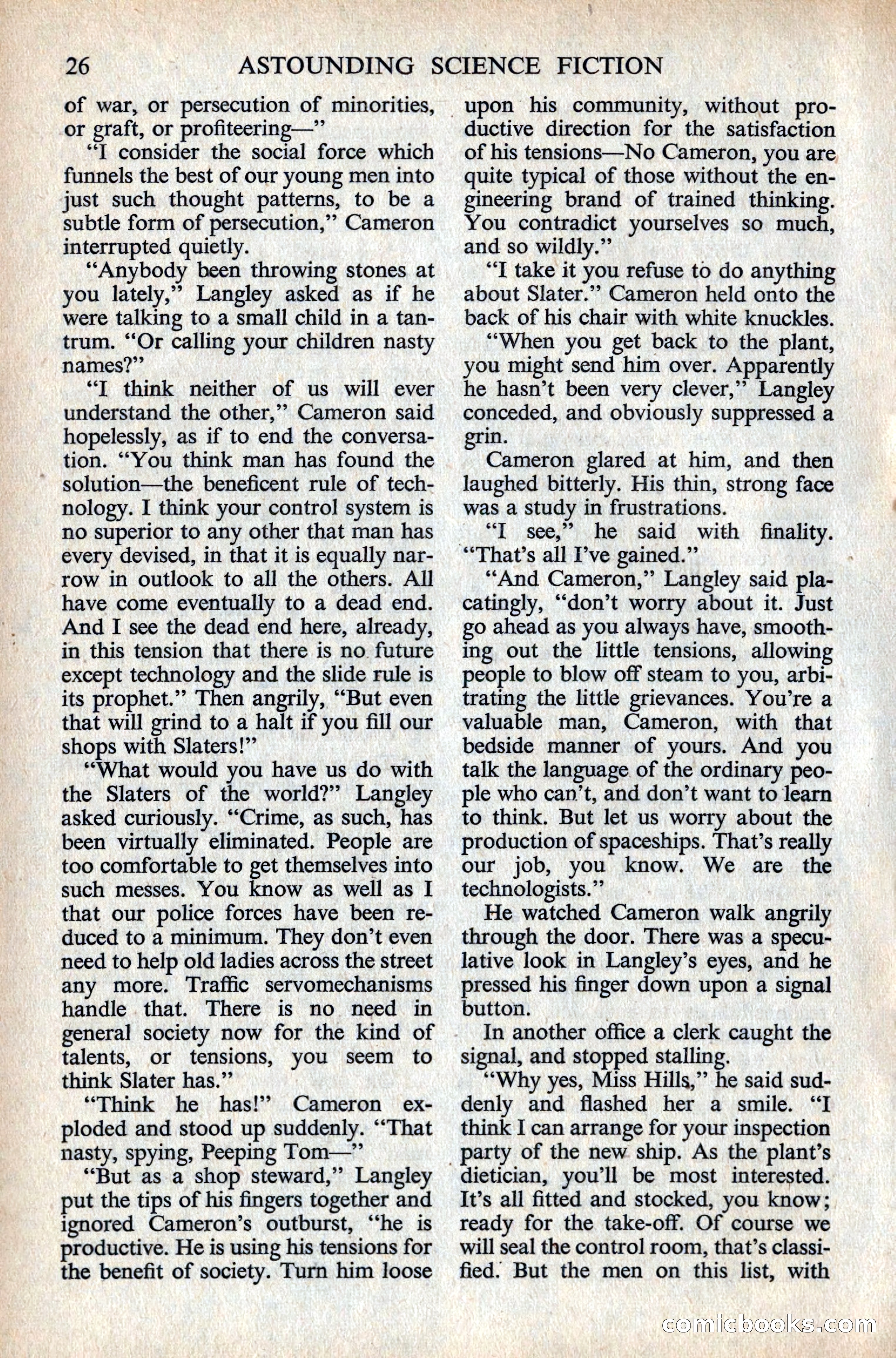 Astounding Science Fiction, British Edition — page 28 of 132