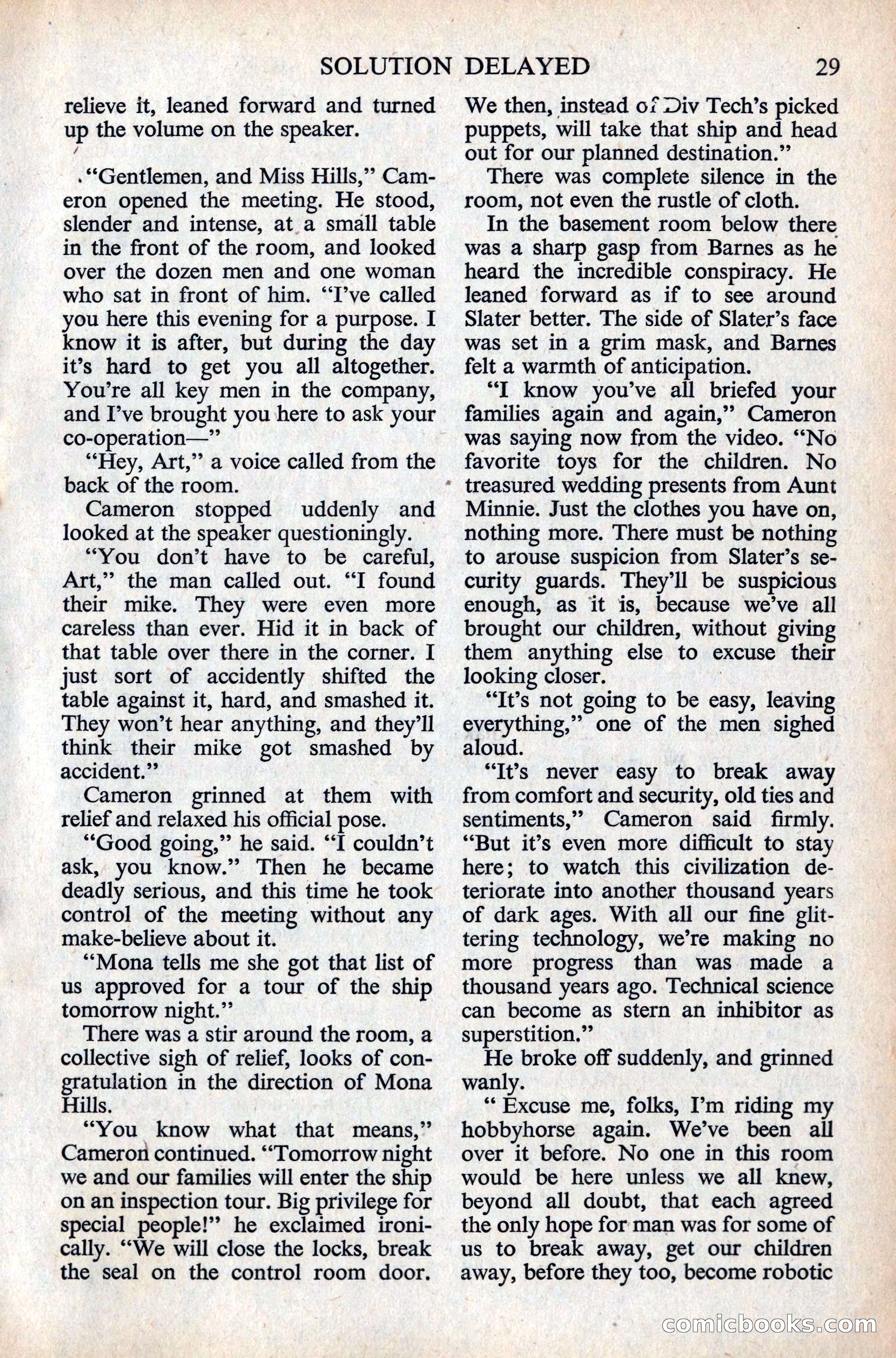 Astounding Science Fiction, British Edition — page 31 of 132