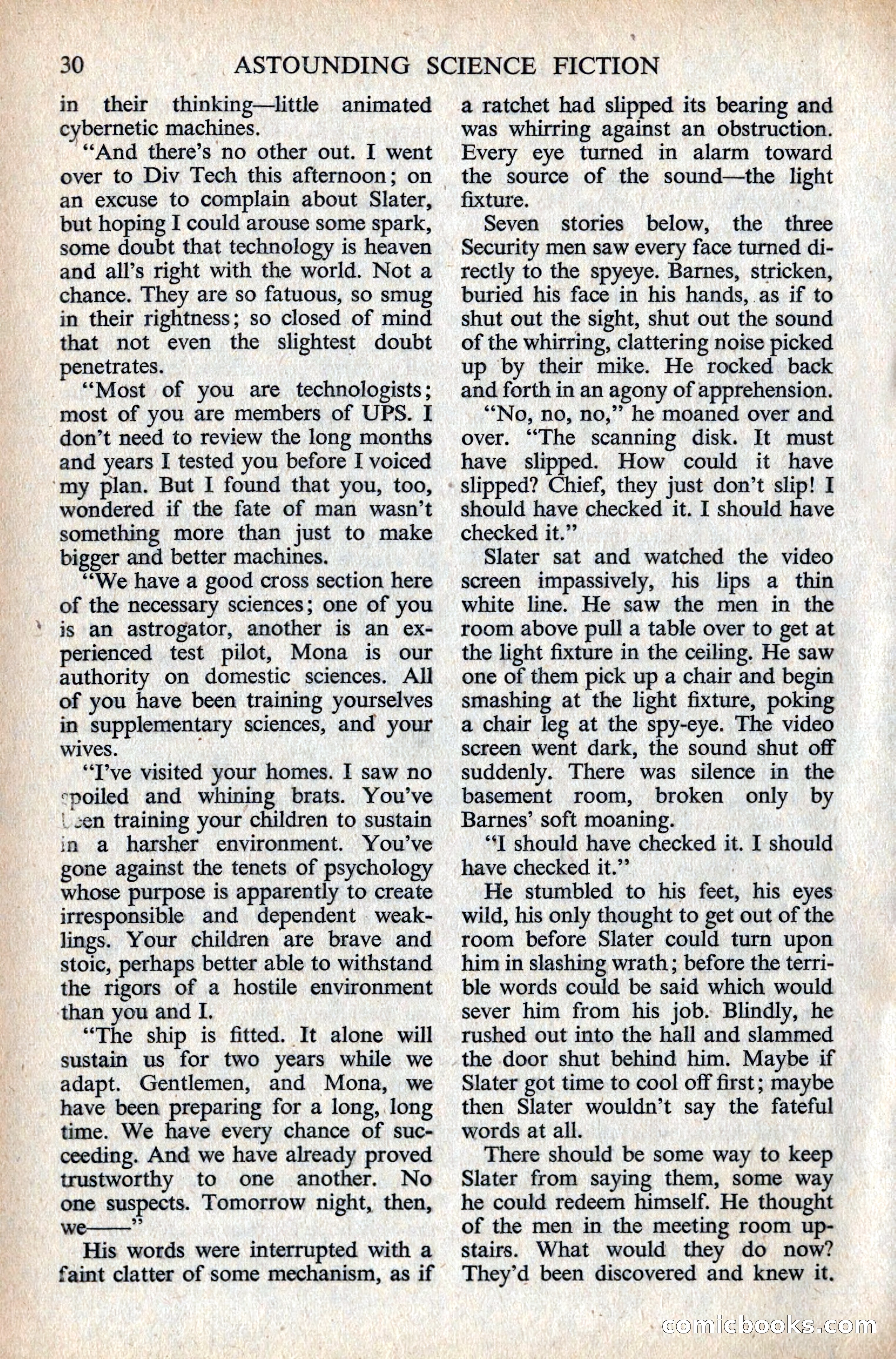 Astounding Science Fiction, British Edition — page 32 of 132