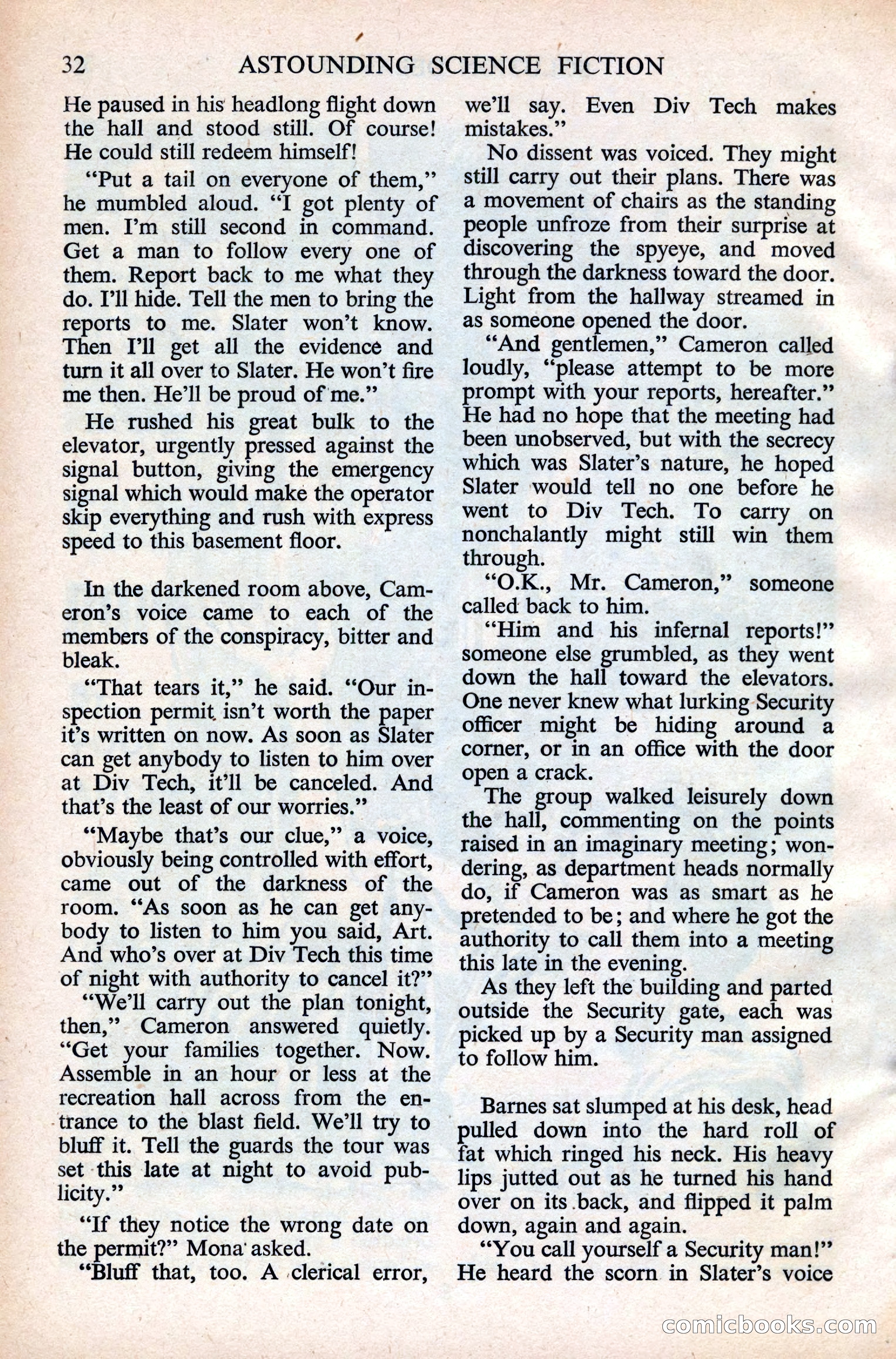 Astounding Science Fiction, British Edition — page 34 of 132
