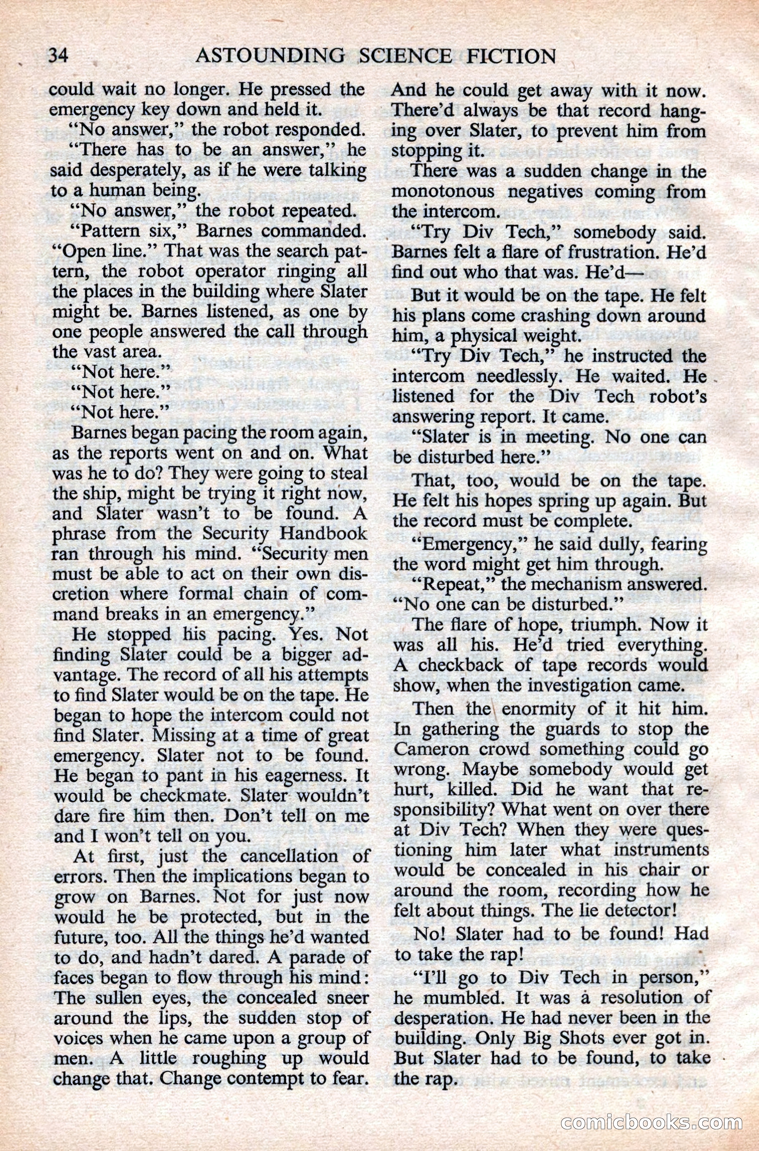 Astounding Science Fiction, British Edition — page 36 of 132