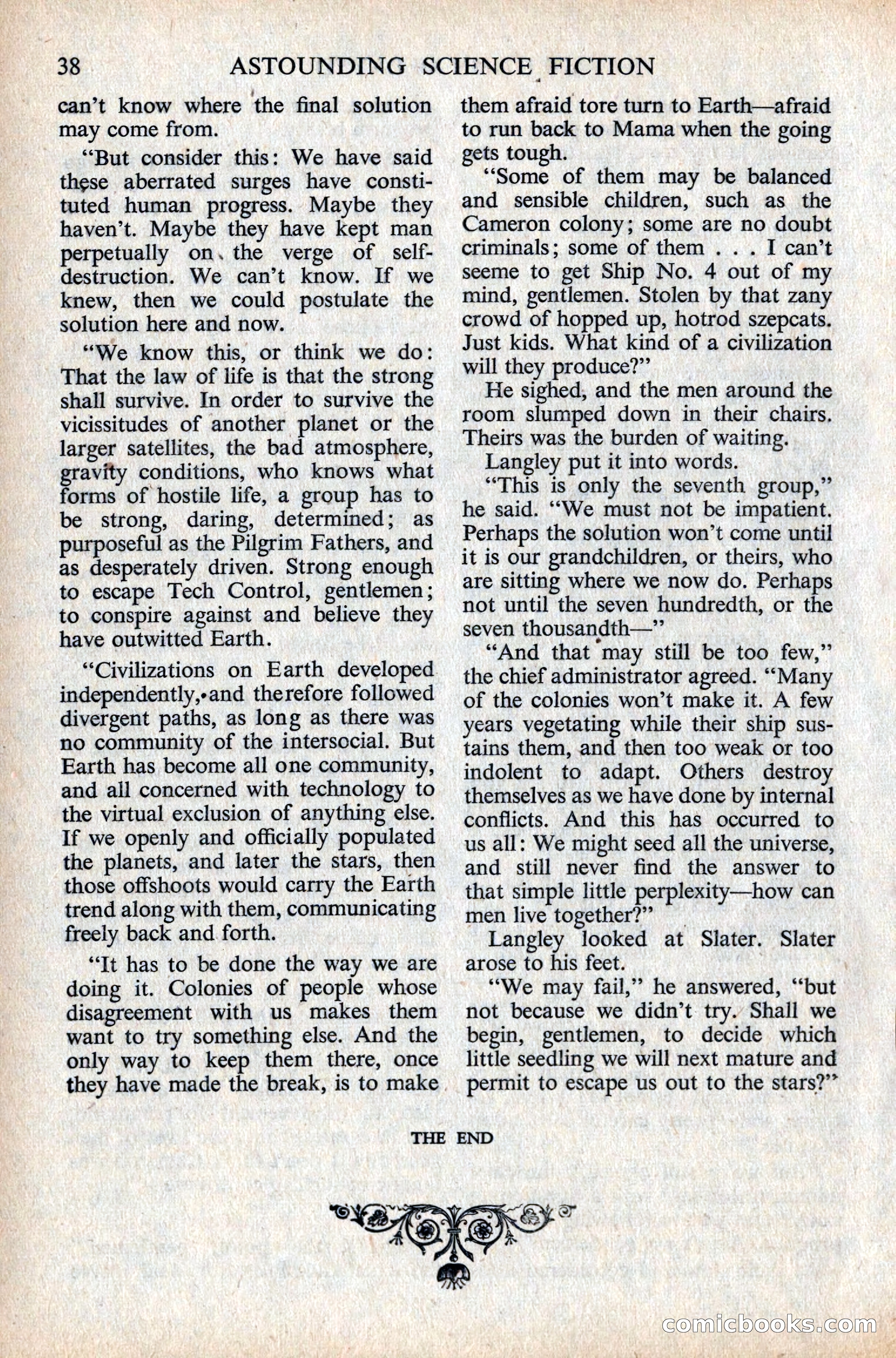 Astounding Science Fiction, British Edition — page 40 of 132