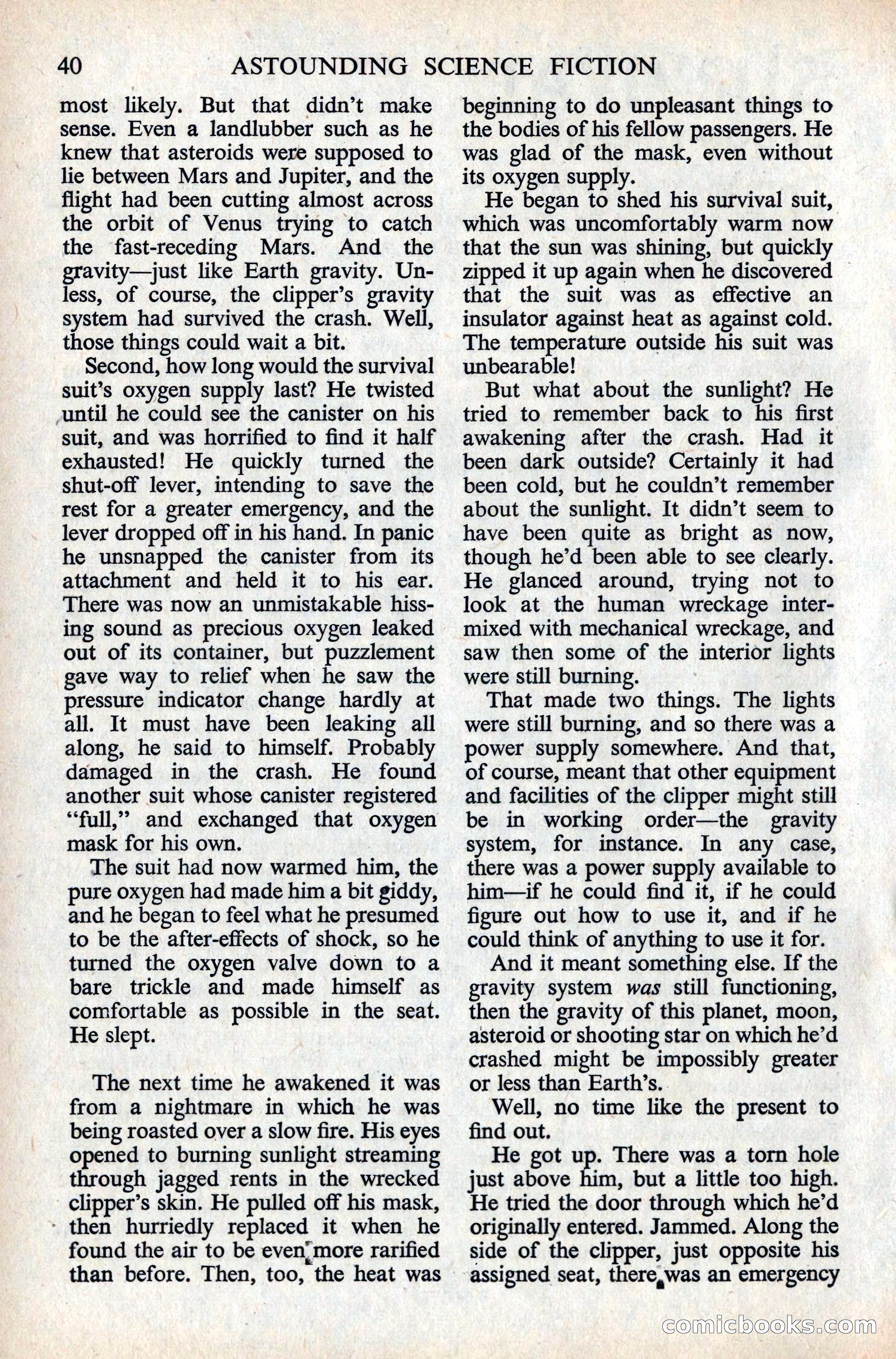 Astounding Science Fiction, British Edition — page 42 of 132