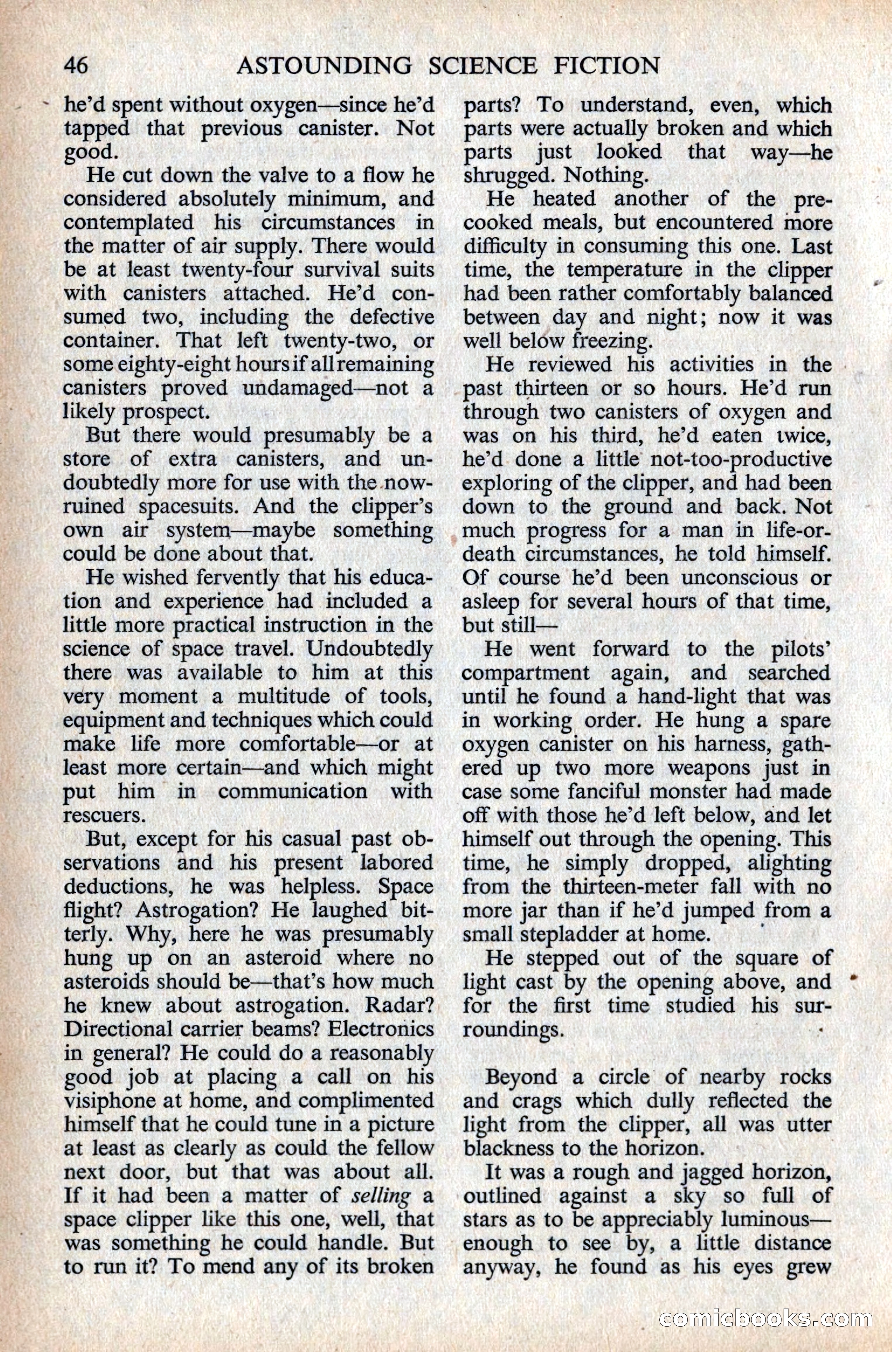 Astounding Science Fiction, British Edition — page 48 of 132