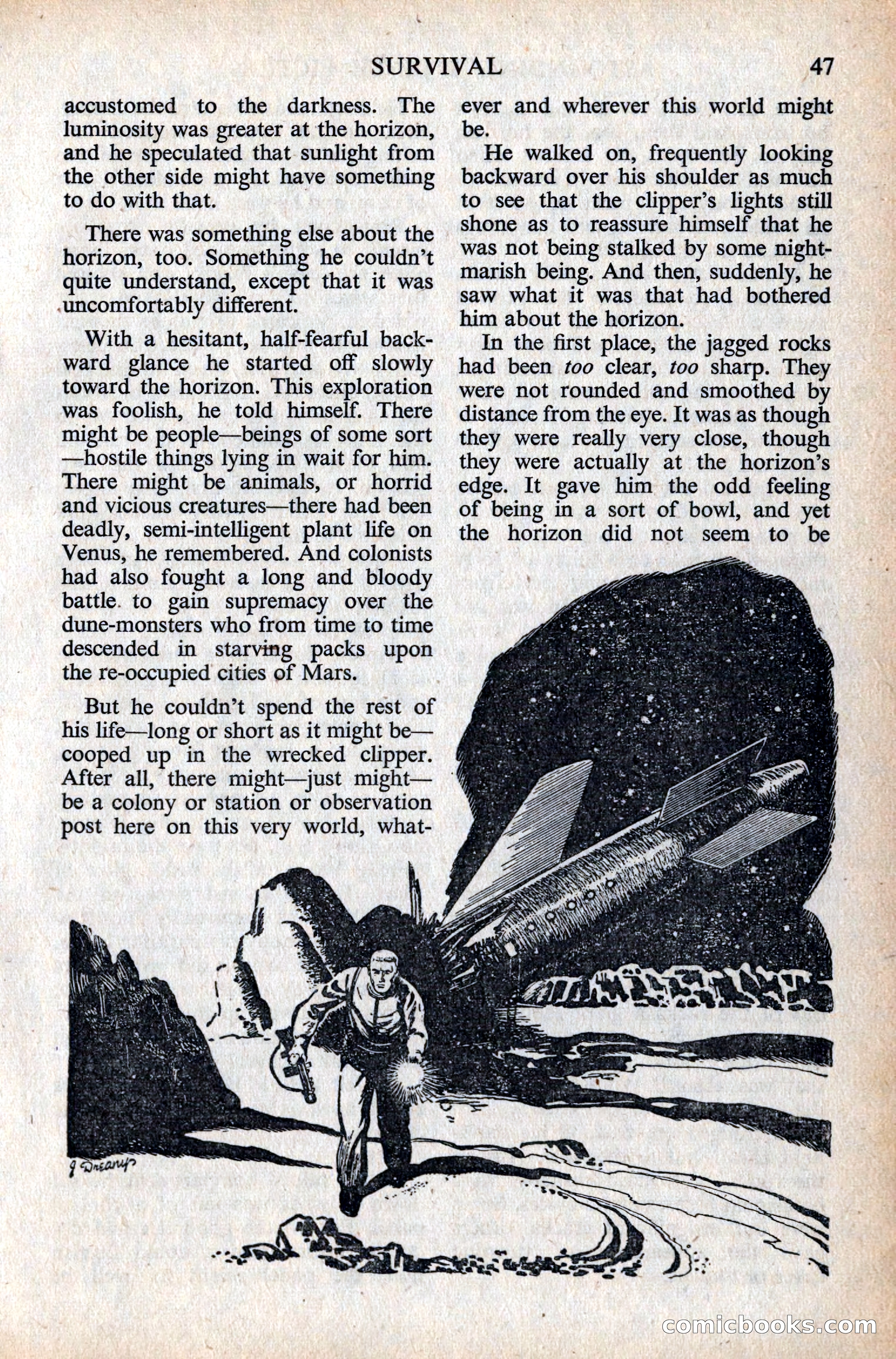 Astounding Science Fiction, British Edition — page 49 of 132